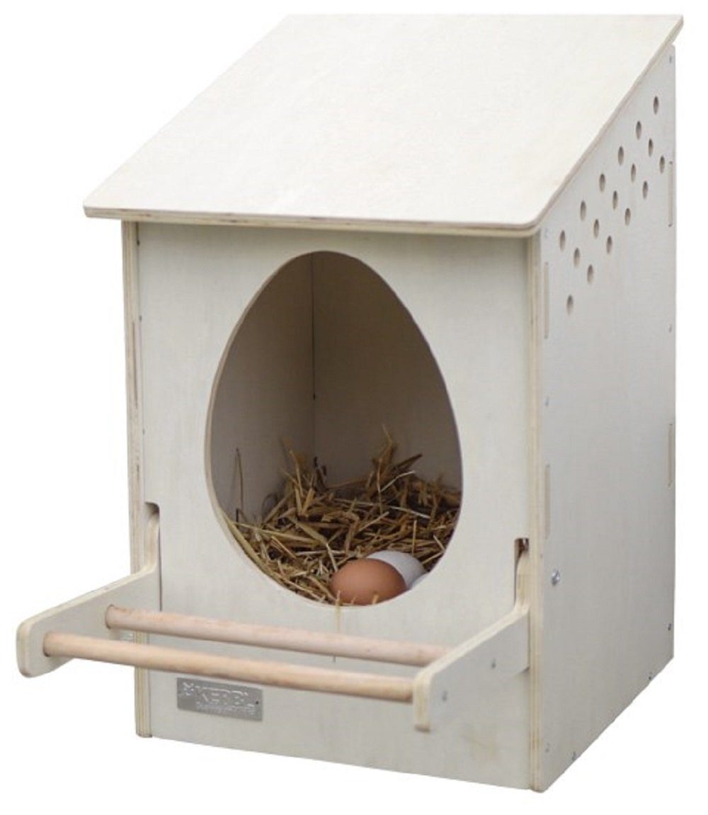 Kleintierstall Legenest aus Holz, 51x34x53 cm