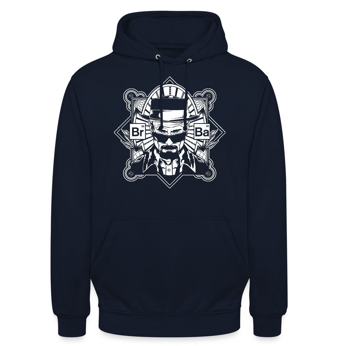 Hoodie Breaking Bad Heisenberg Logo Unisex Hoodie