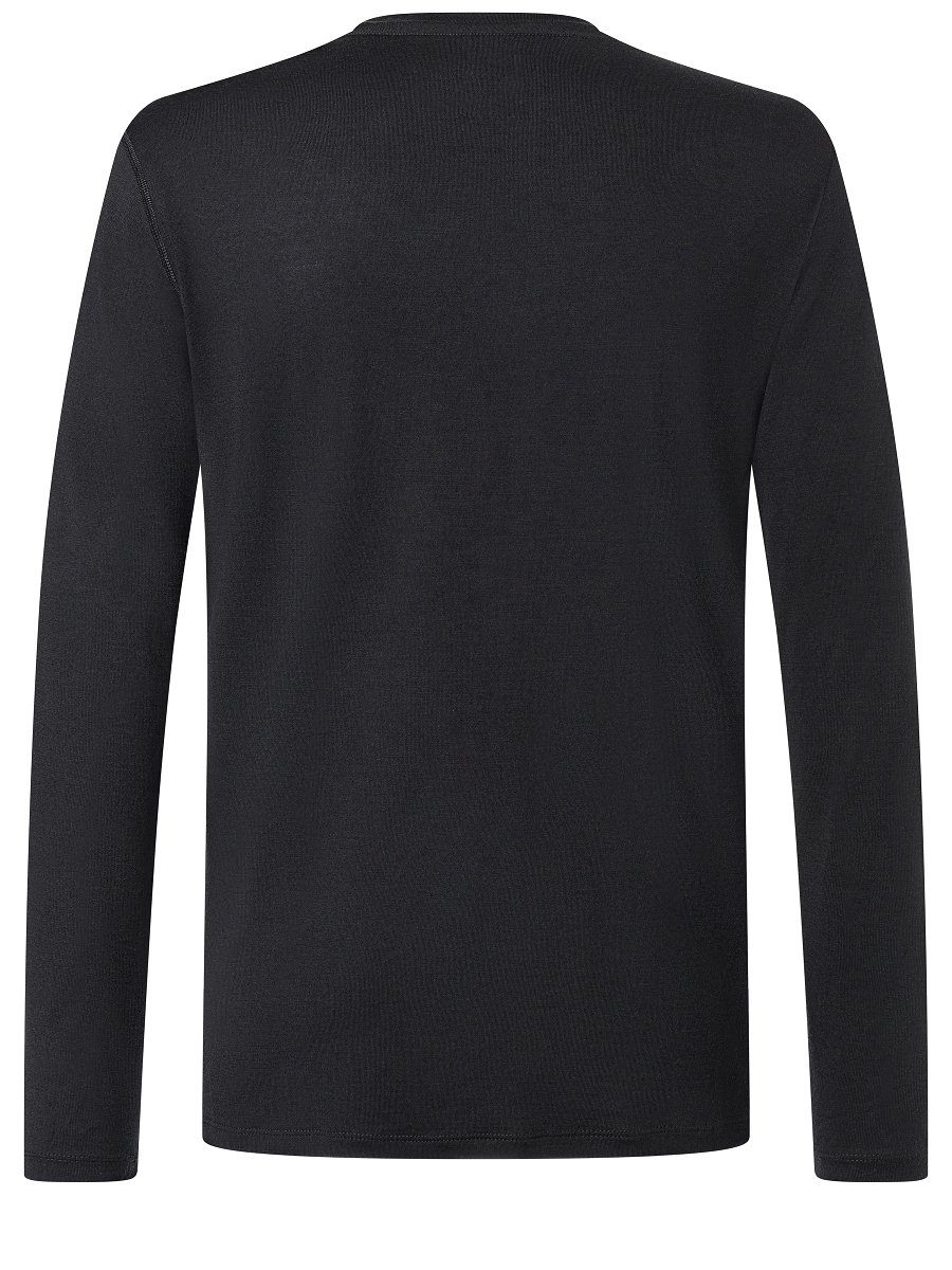 SUPER.NATURAL Langarmshirt Merino Funktionsunterwäsche M ARCTIC230 LS funktioneller Merino-Materialmix