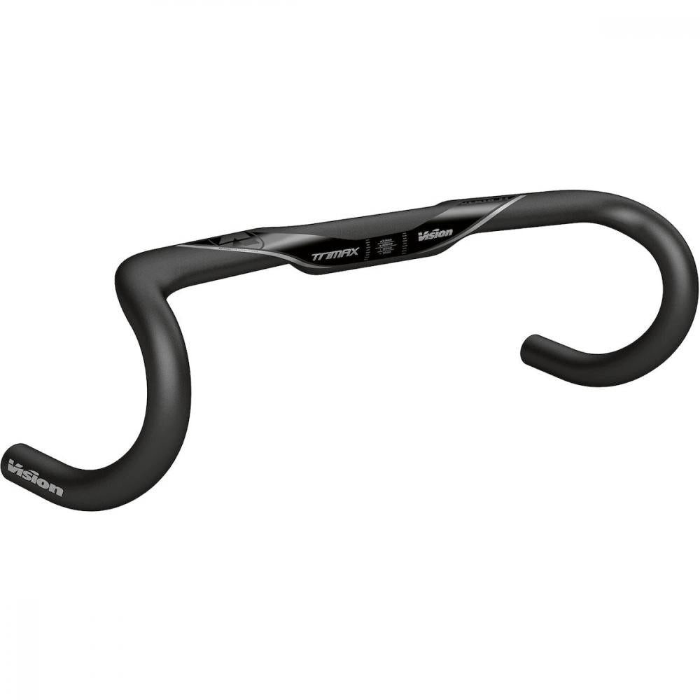 Vision Fahrradlenker Vision Trimax Aero Lenker Ø 31,8 mm, 400 mm, 4° Flare Aluminium, Inte