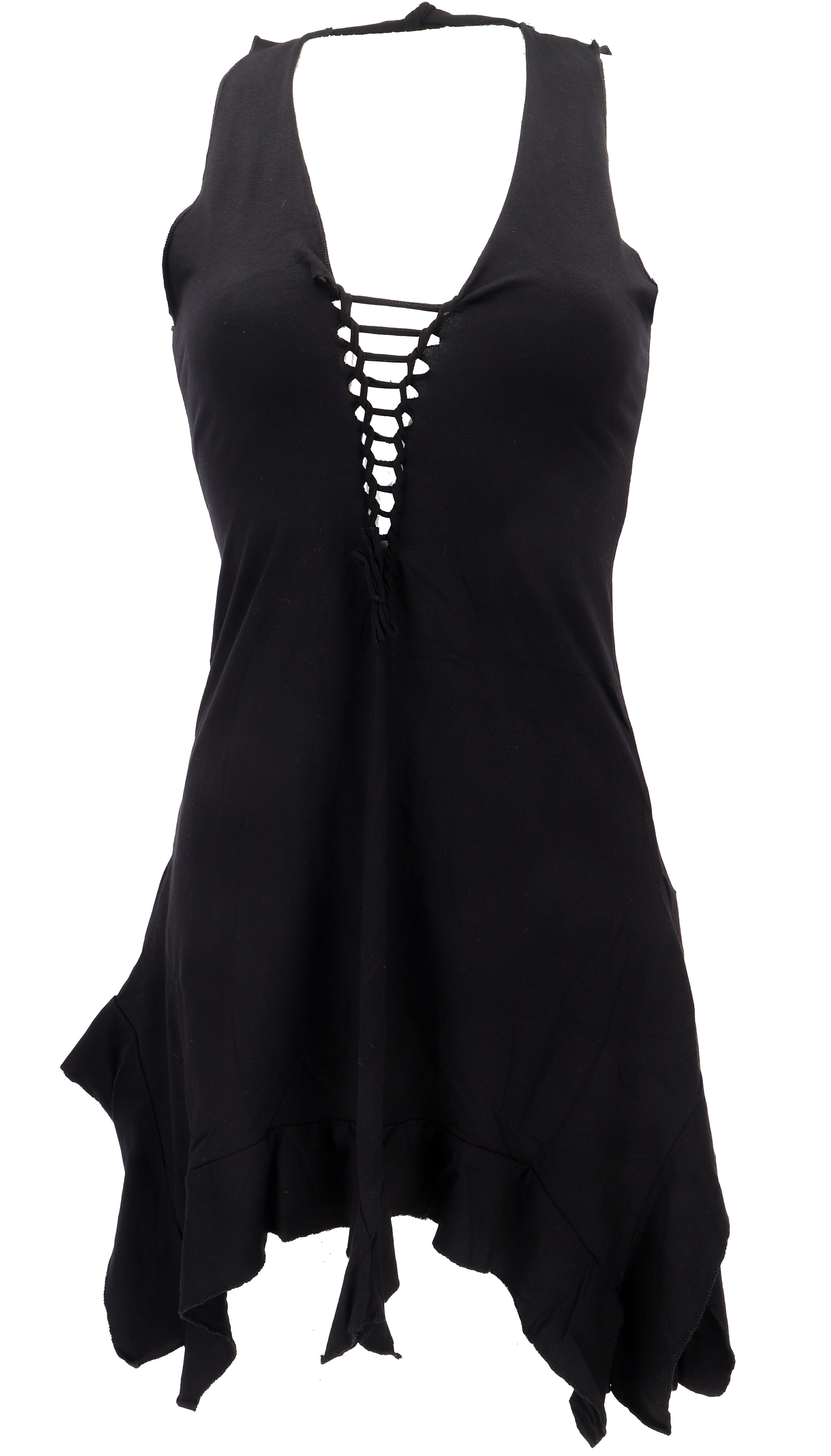 Guru-Shop Midikleid Pixi Minikleid, Goa Kleid günstig online kaufen