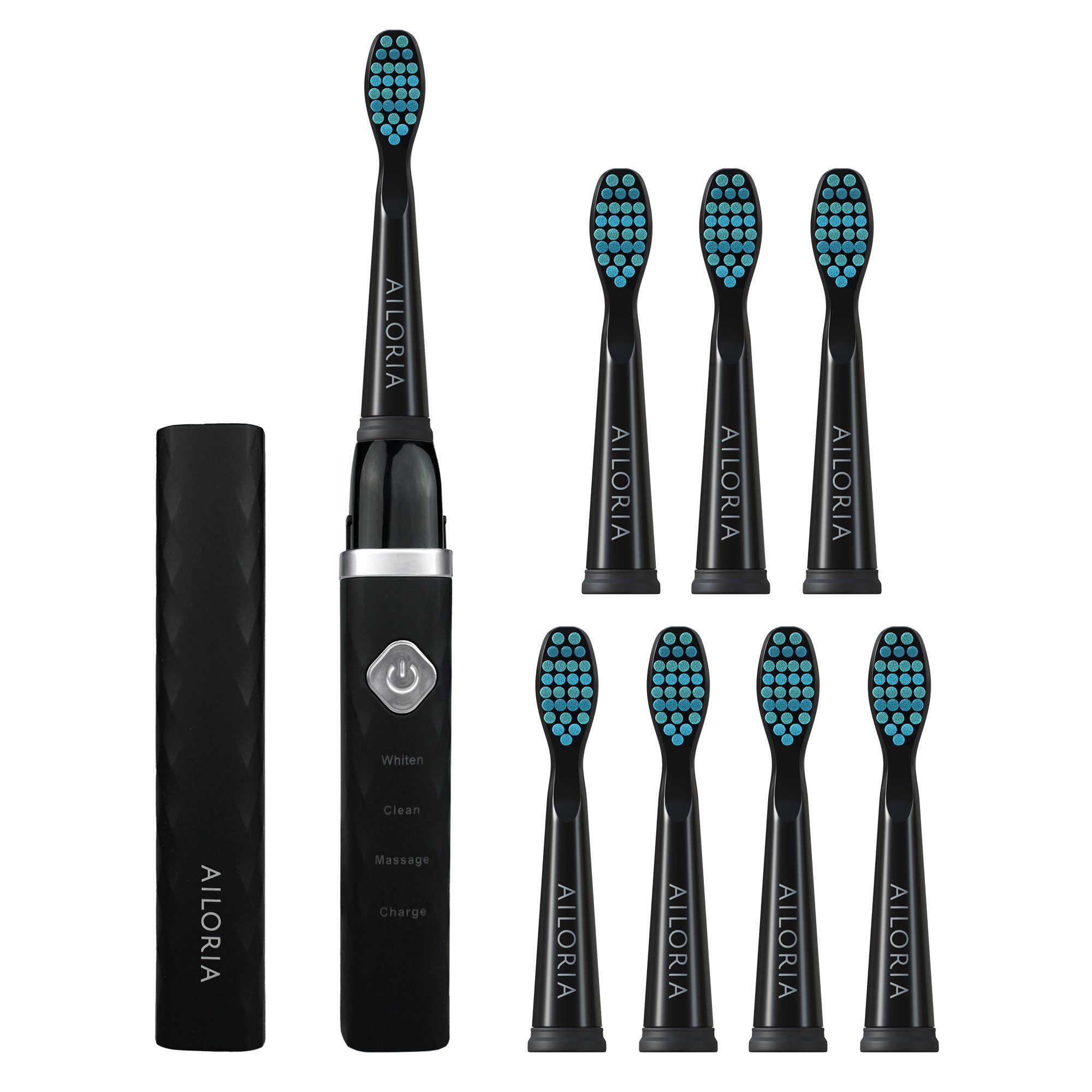 AILORIA Schallzahnbürste FLASH TRAVEL, Easy-Start-Programm