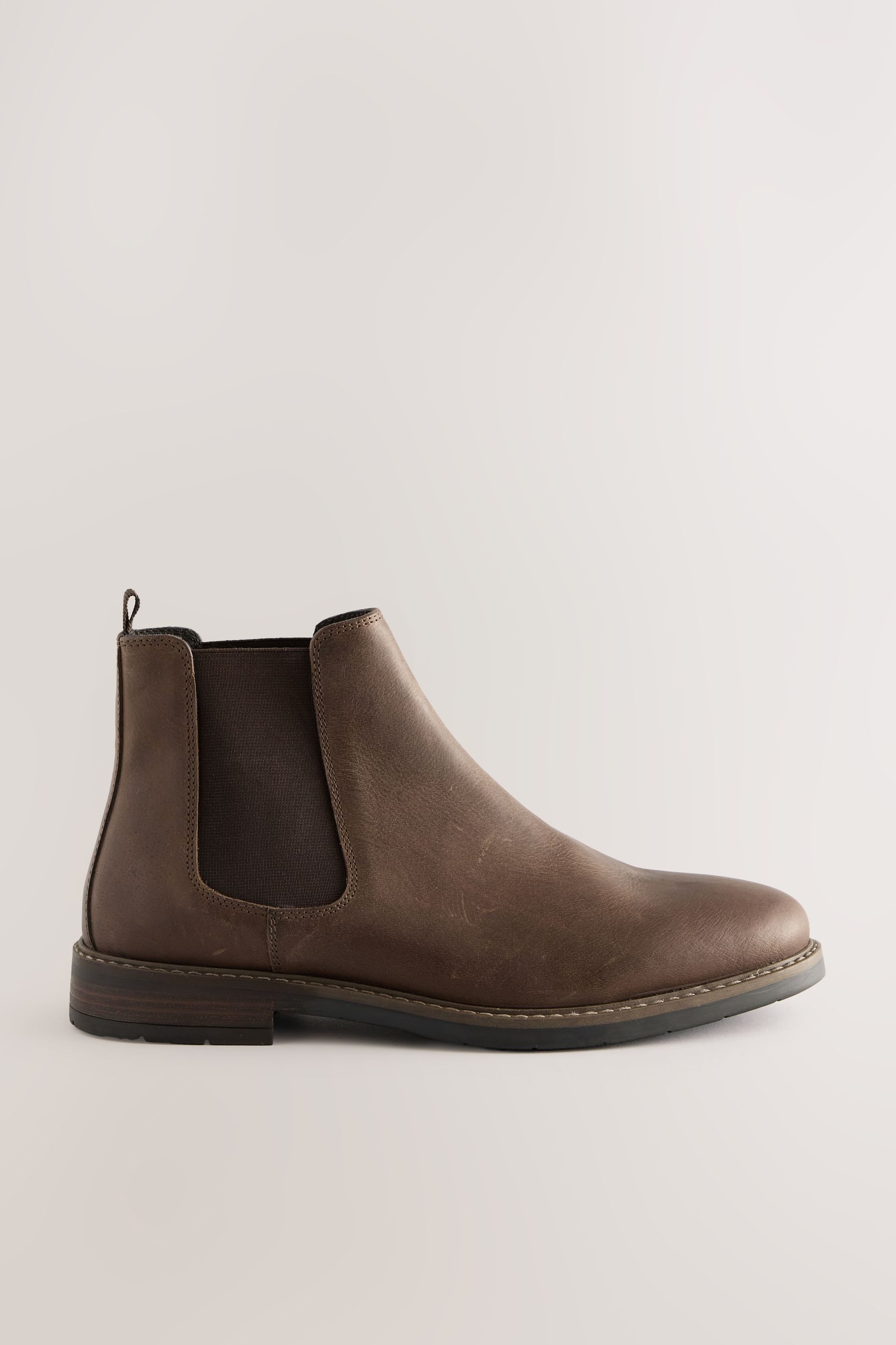Chelsea-Stiefel aus gewachstem Leder Chelseaboots