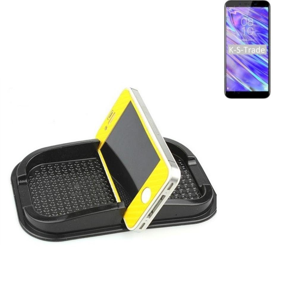 K-S-Trade für HomTom S99i Smartphone-Halterung, (Auto Anti Rutsch Matte  Smartphone-Halter Haft Pad Armaturenbrett)