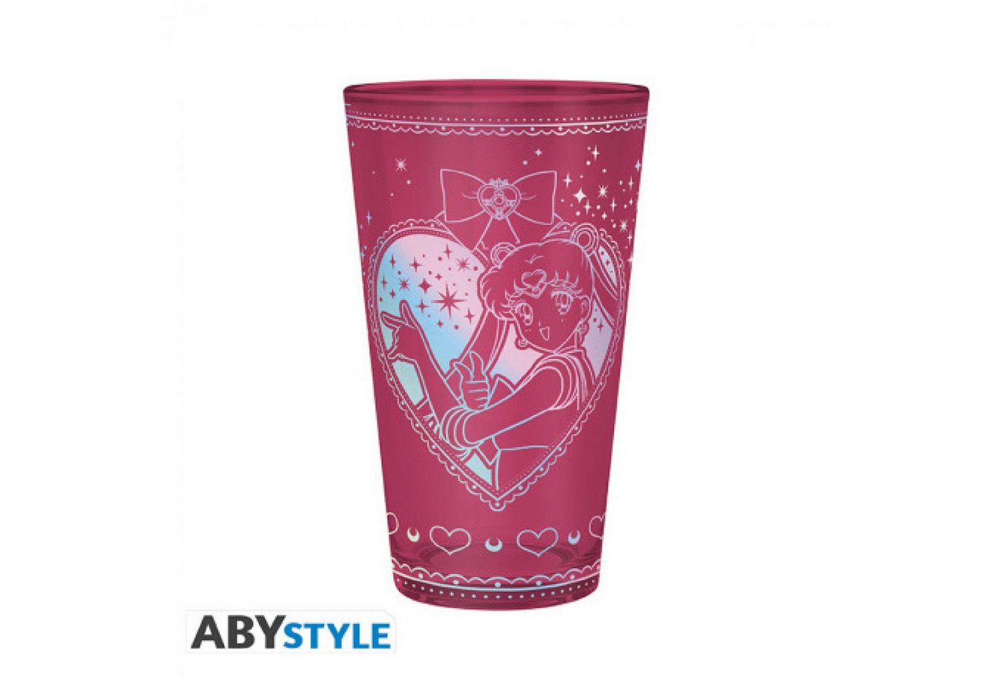 ABYstyle Tasse SAILOR MOON - Premium Large Glass - 400ml - Moonlight Magic