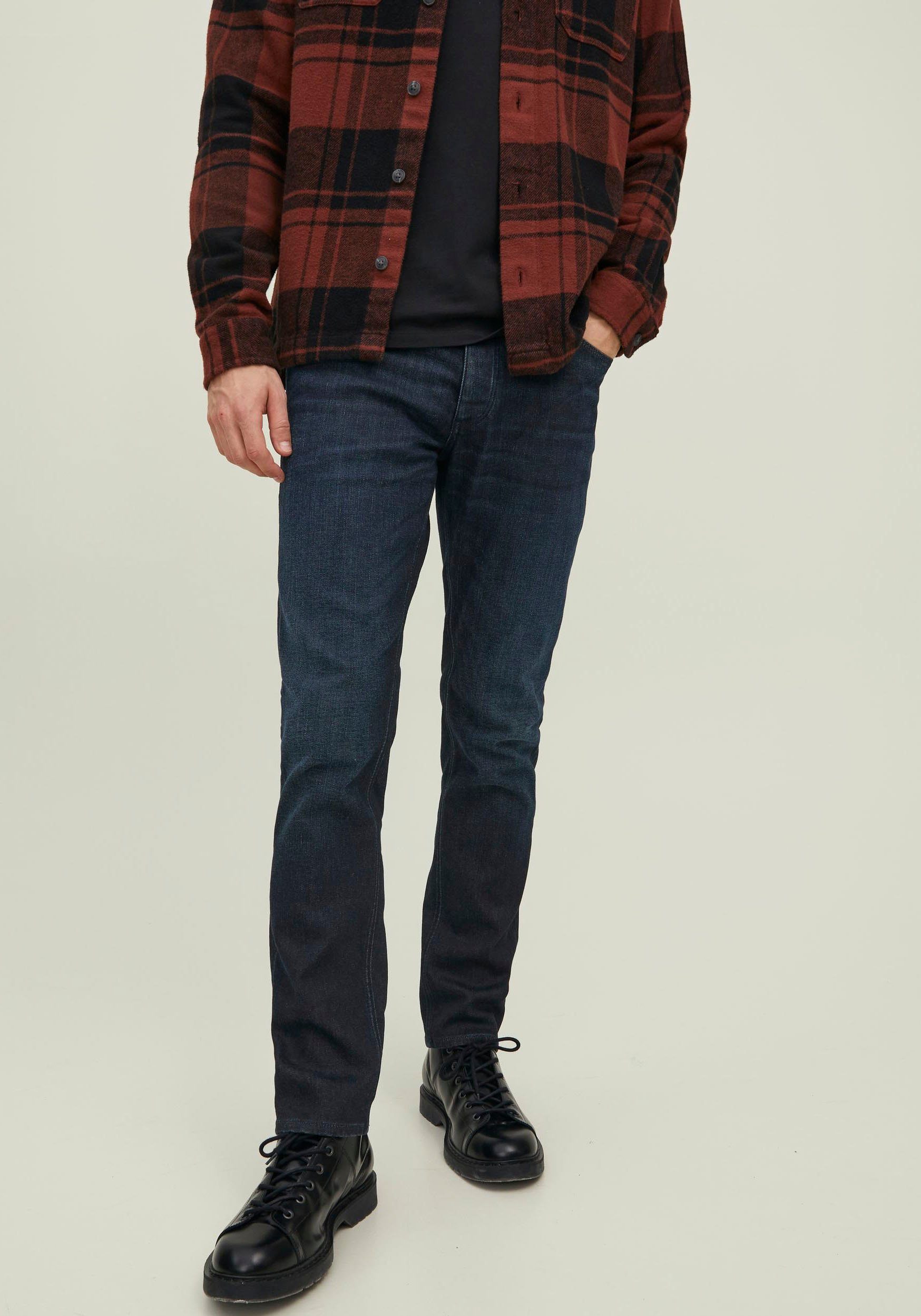 & denim Regular-fit-Jeans blue Jack CLARK EVAN Jones