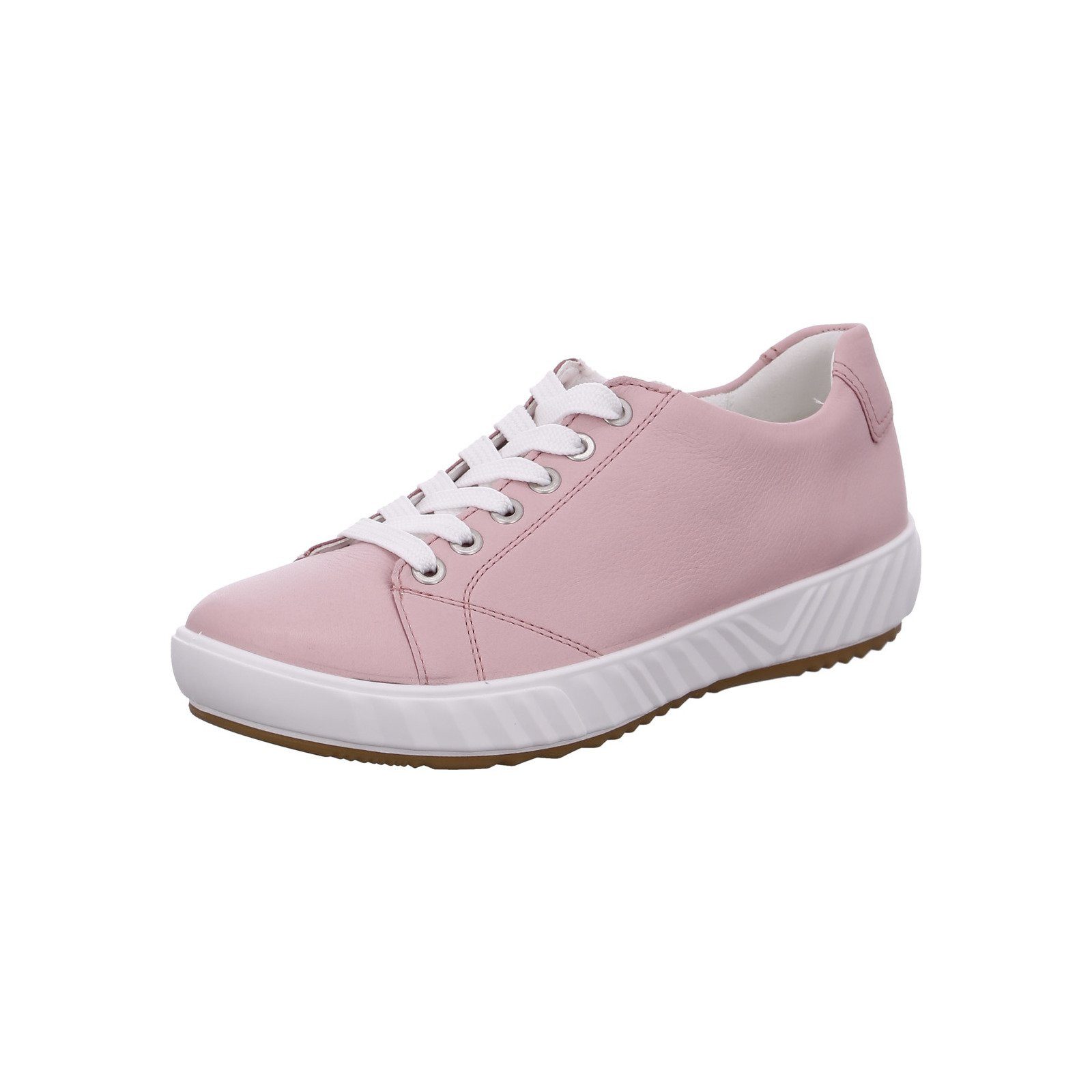 Ara Avio - Damen Schuhe Schnürschuh Sneaker Glattleder rosa