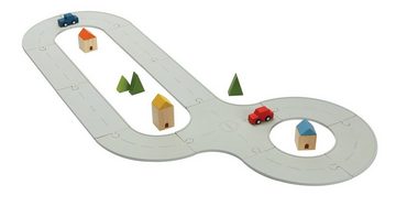 Plantoys Spielzeug-Auto Straßen und Schienen Set mittel