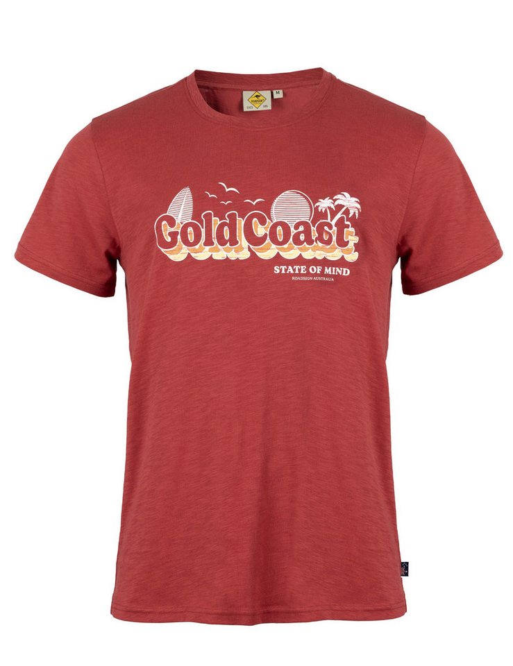 ROADSIGN australia T-Shirt Sunset Coast (1, 1-tlg., 1) Markantes Printmotiv mit Rundhals, entspannter Beachlook