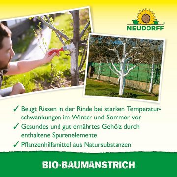 Neudorff Baumanstrich Bio-Baumanstrich, 2000 ml, 1,00 St., zum Weißen und Pflegen von Obstbäumen und Beerensträuchern