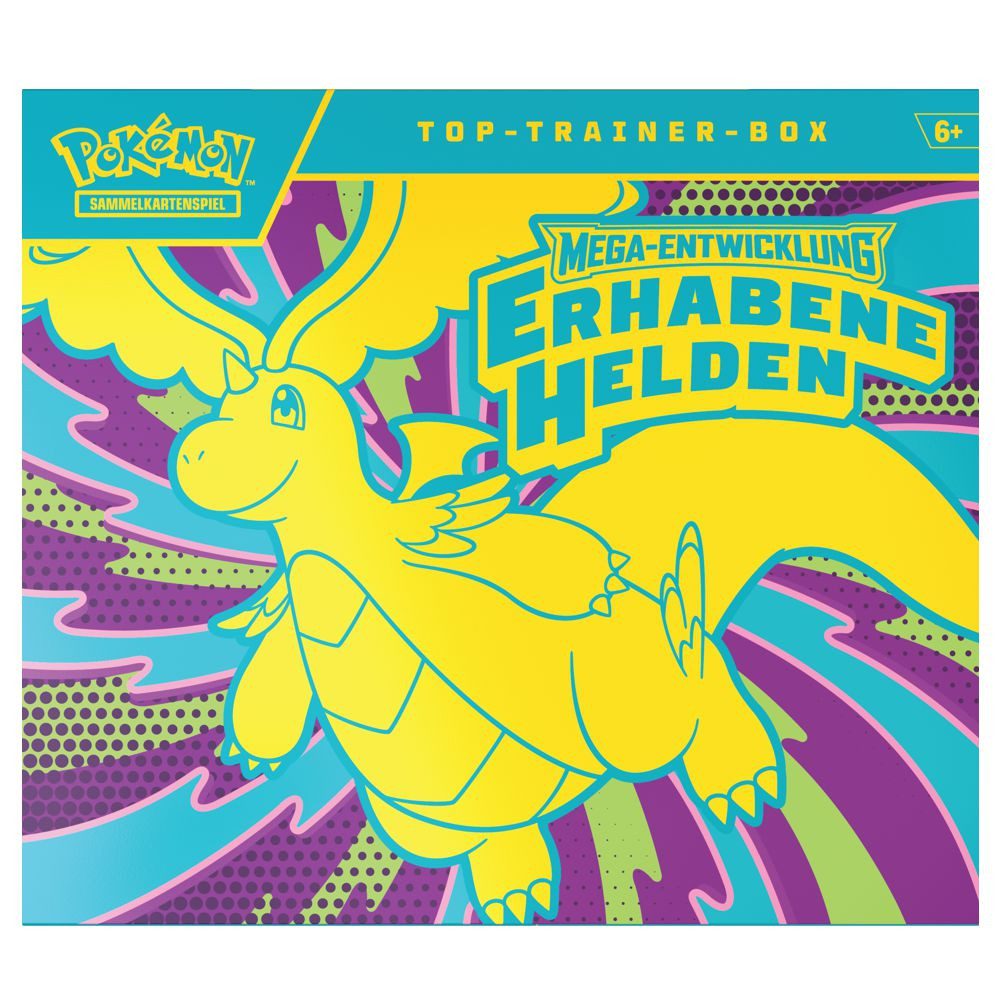 POKÉMON Sammelkarte Top-Trainer-Box Erhabene Helden Pokemon Sammel-Karten deutsch