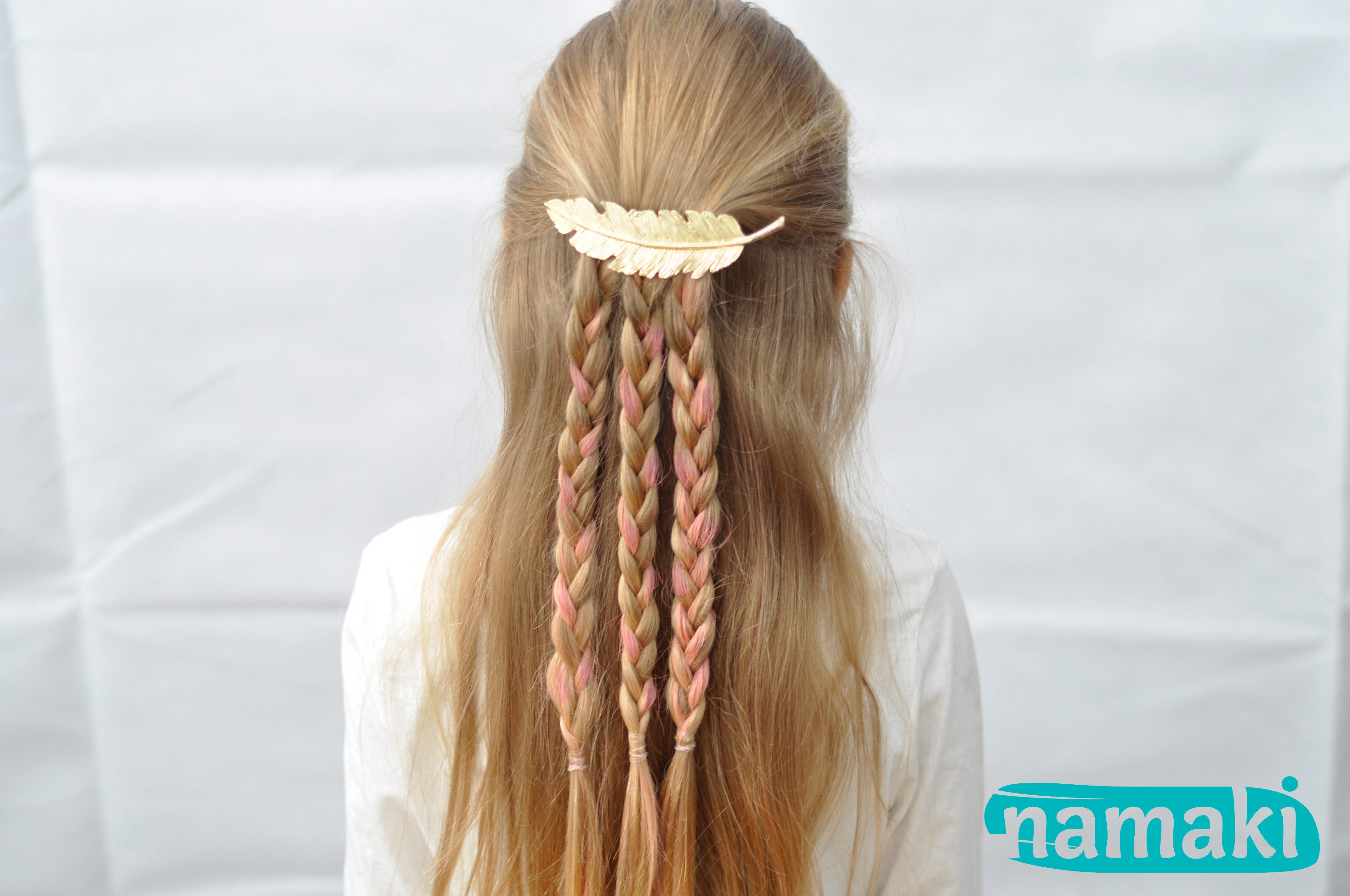 Namaki Haar-Mascara für Kinder – Temporäre, auswaschbare Haarfarbe, Bunte Haarfarbe für Kinder – Vegane, Bio-zertifizierte Mascara