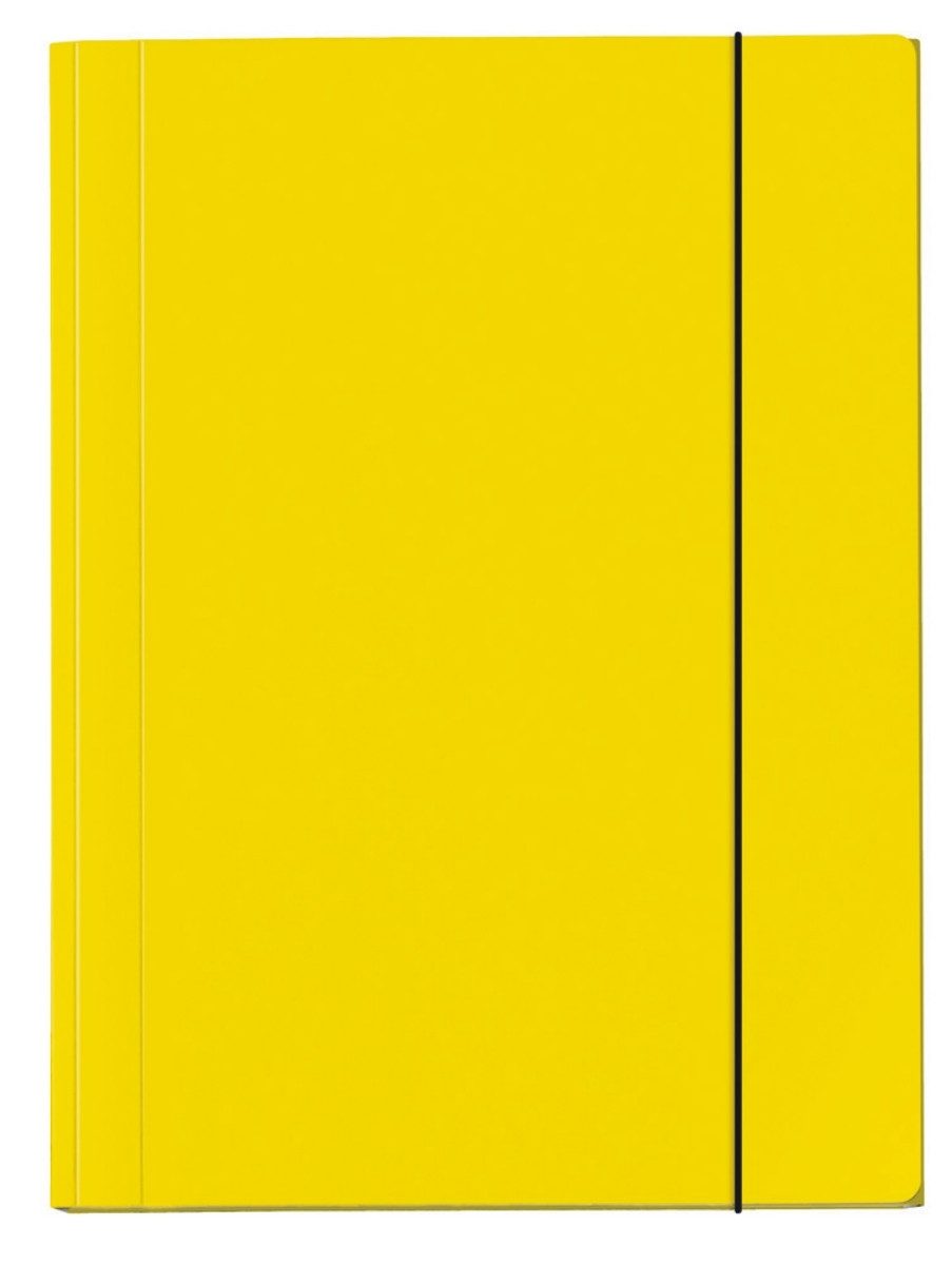 VELOFLEX Fächermappe Ordnungsmappe Velocolor A3 gelb (6 Stück)