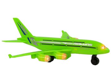 LEAN Toys Spielzeug-Flugzeug Passagierflugzeug Lichter Sounds Maschine Spielzeug Modell Dekoration