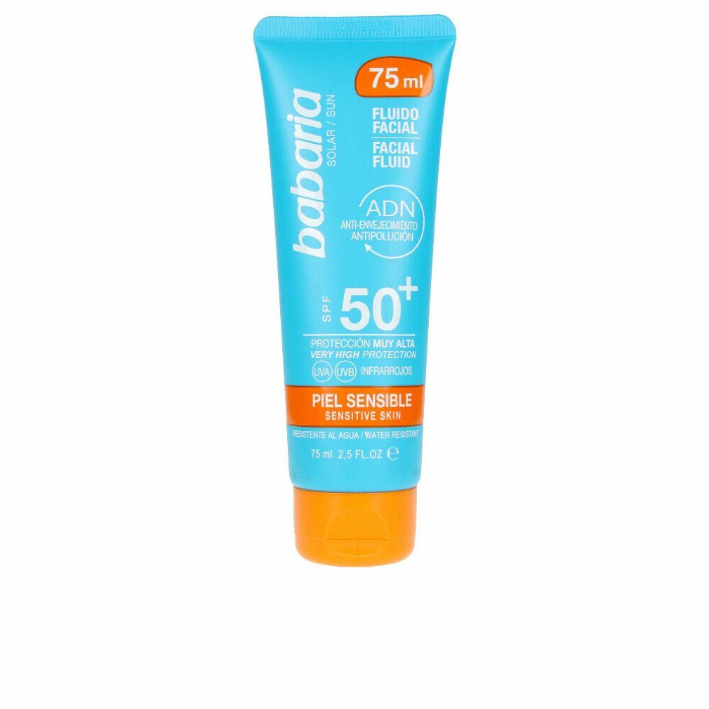 Sonnenschutzcreme Facial Fluid Sensitive Skin Spf50 75ml