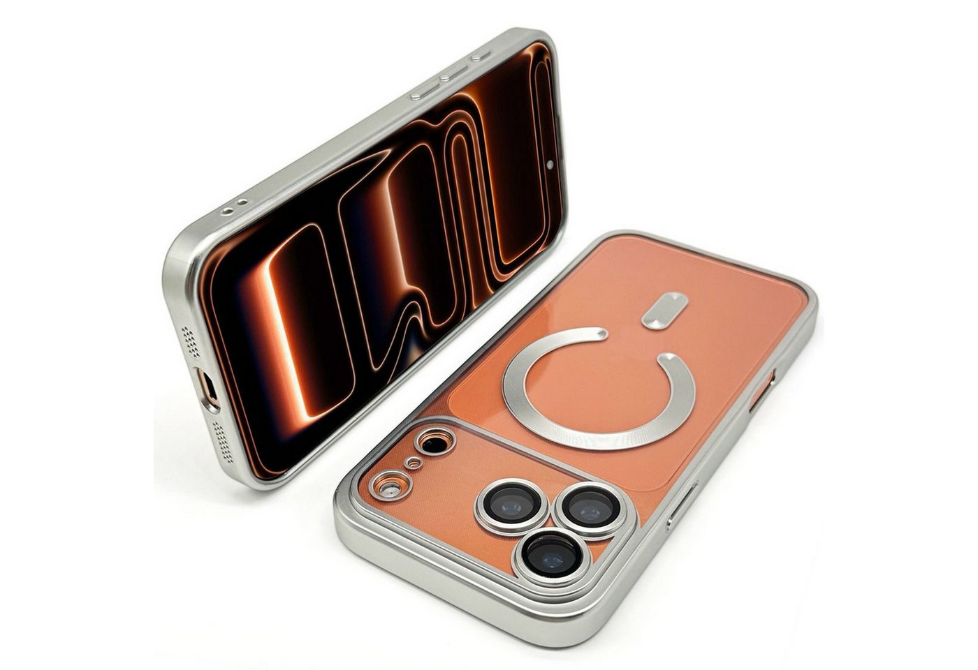 Wörleonline Handyhülle für iPhone 17 Pro / iPhone 17 Pro Max mit integriertem Kameraschutz 6,9 Zoll, in passendem Farbton zur Originalfarbe, MagSafe kompatible Hülle