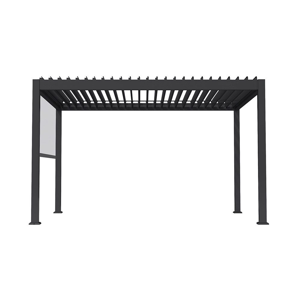 Terrassendach Elektrische Pergola aus Aluminium FAYLA -  407 x 297 x 250 cm