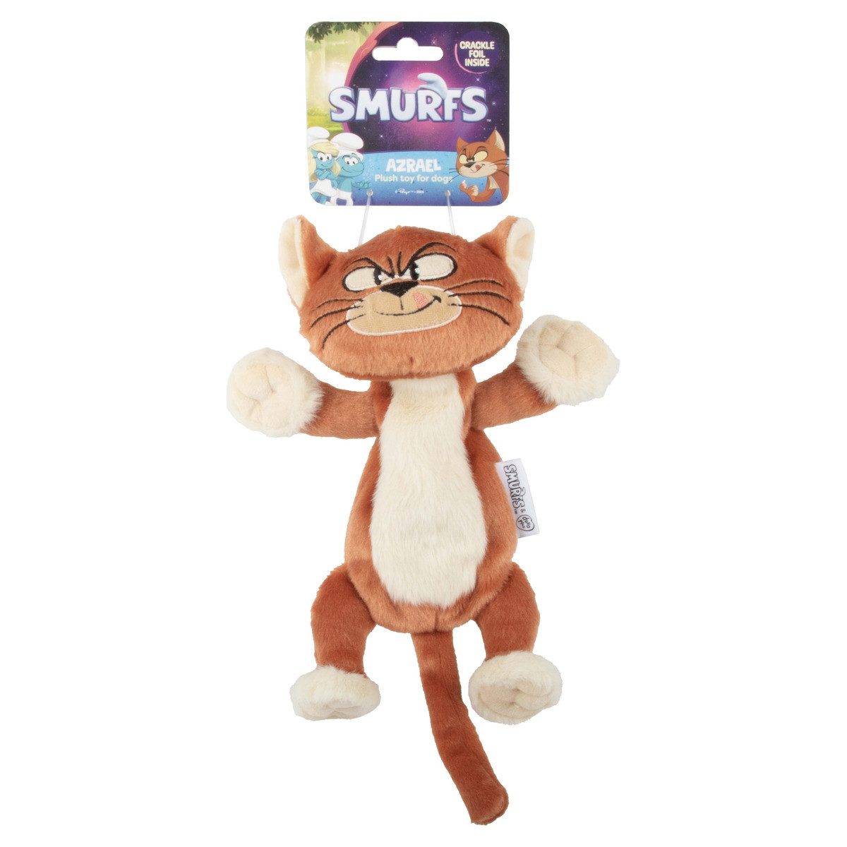 DUVO+ Tierkuscheltier Hundespielzeug Die Schlümpfe Azrael braun günstig online kaufen