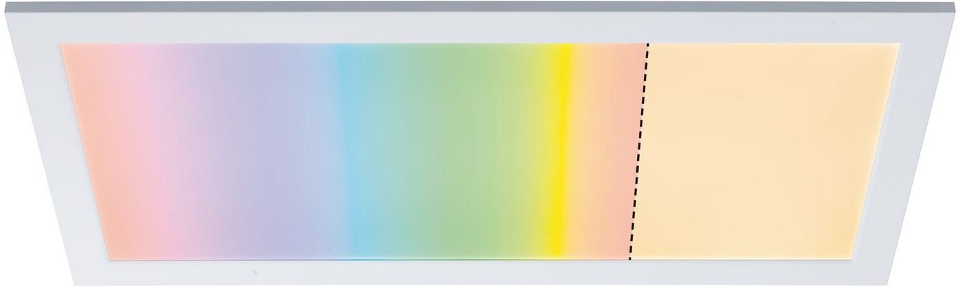 Paulmann LED Panel »Smart Home Amaris ZigBee RGBW eckig 595x295mm Weiß matt 22W 2.700K«-HomeTrends
