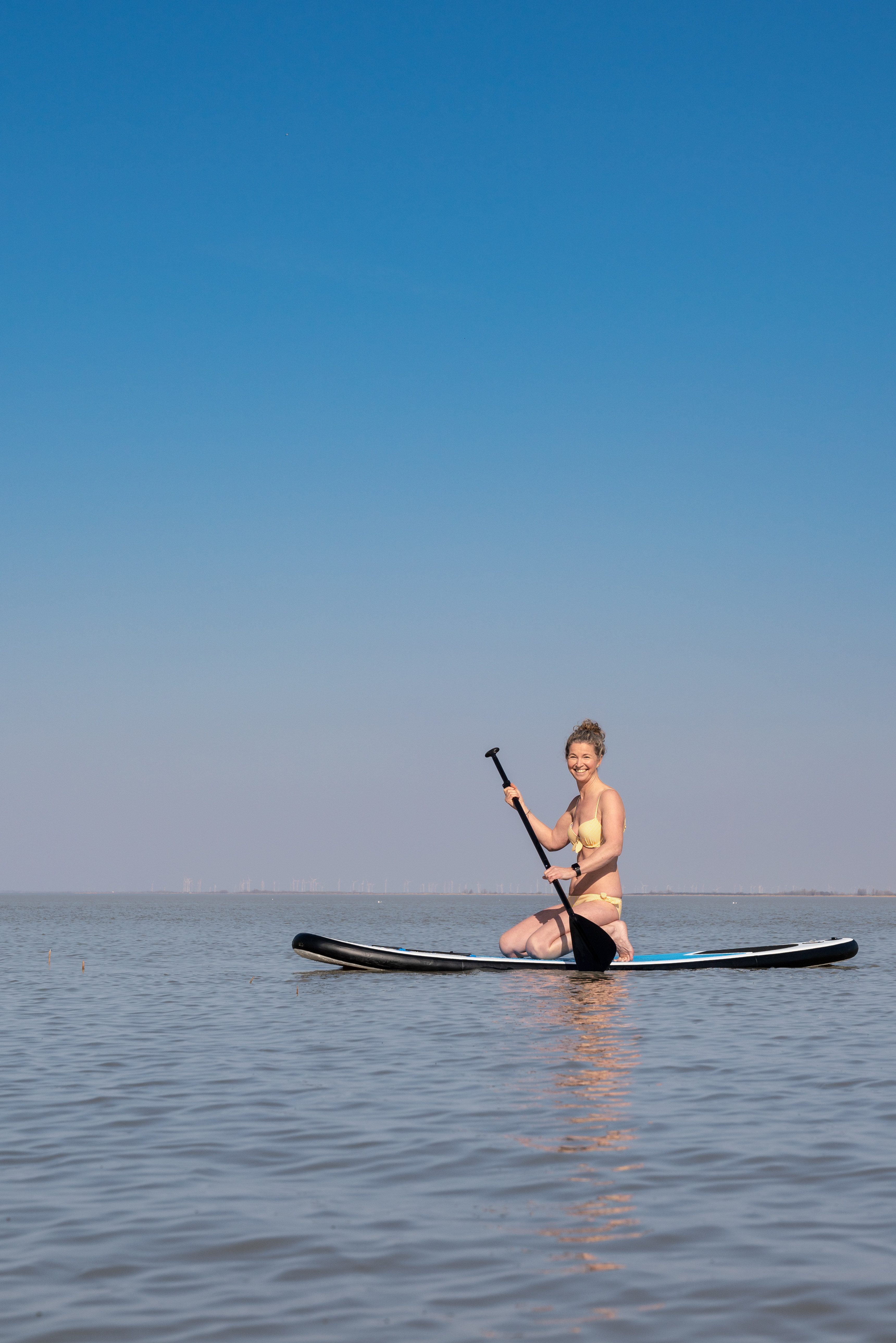 e4fun SUP-Board Stand Up Paddle Board, 320 x 81 x 15 cm, aufblasbar, div. Farben, (1 tlg)