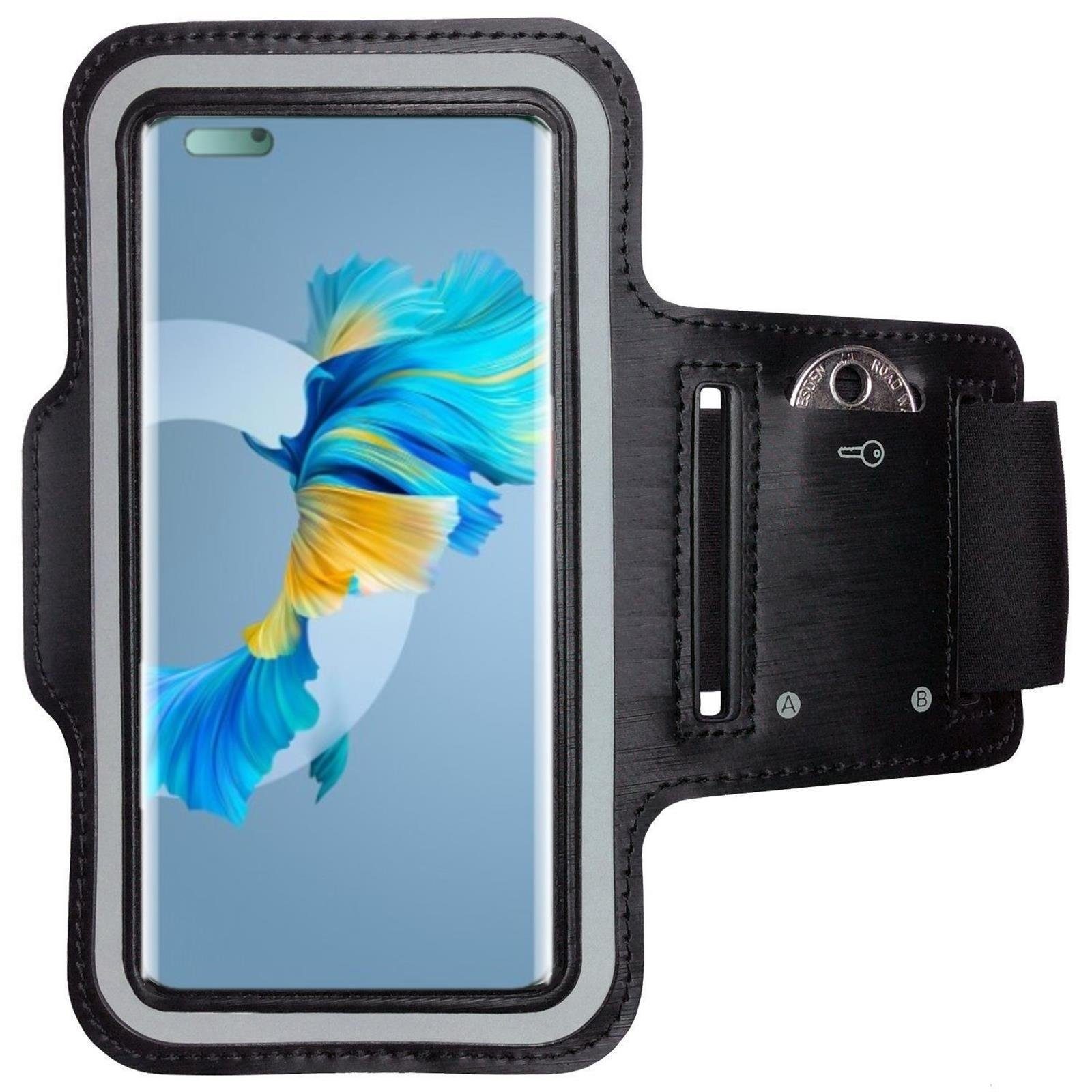 CoverKingz Handyhülle Sportarmband für Huawei Mate 40 Pro Sport Fitness Hülle Armband Handy, Sport Schutzhülle Schlüsselfach Handyhülle Jogging Schutztasche Etui