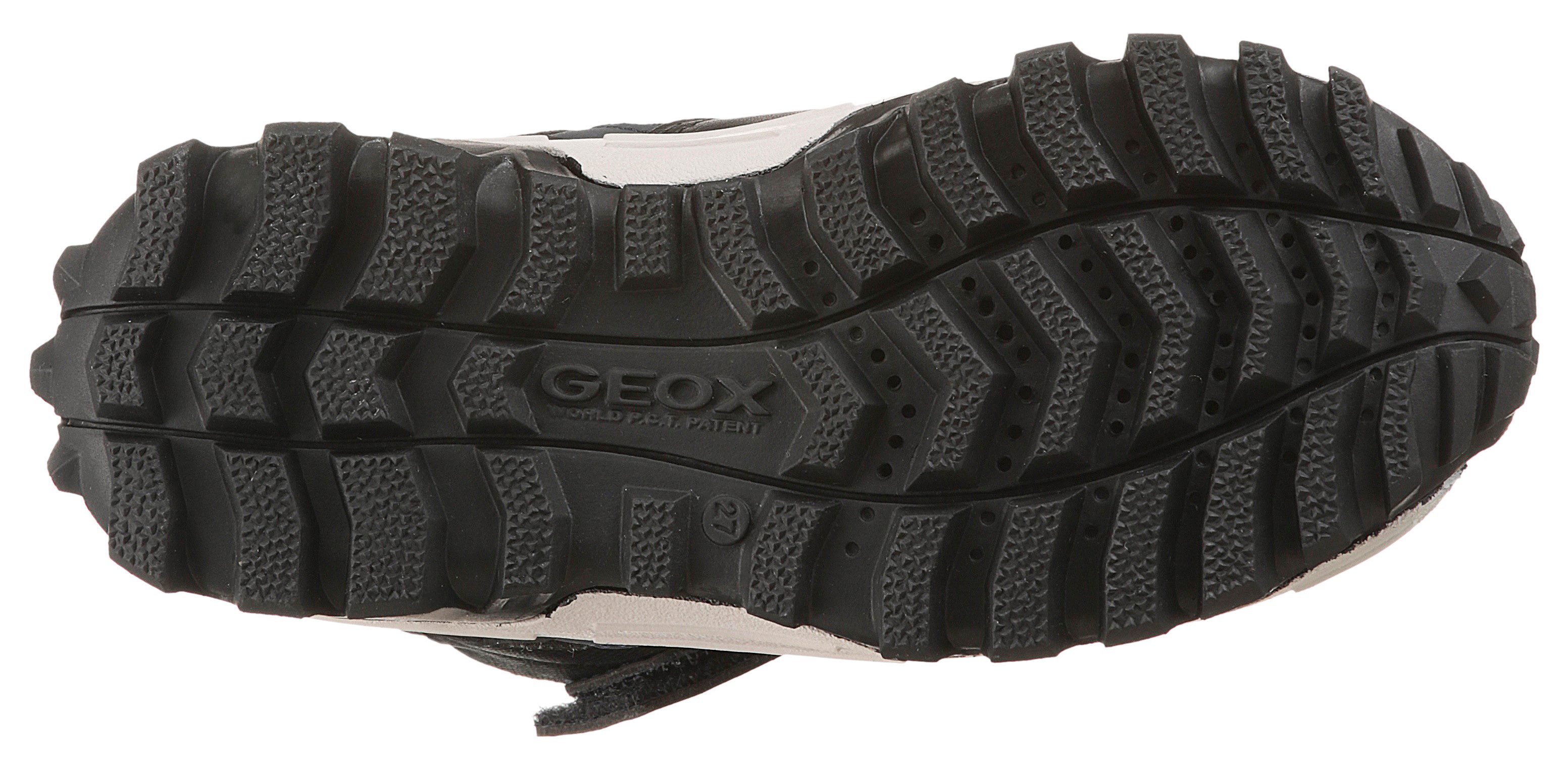 Geox J HIMALAYA BOY B ABX Winterboots Snowboots, Klettstiefel mit Warmfutter, Größenschablone zum Download