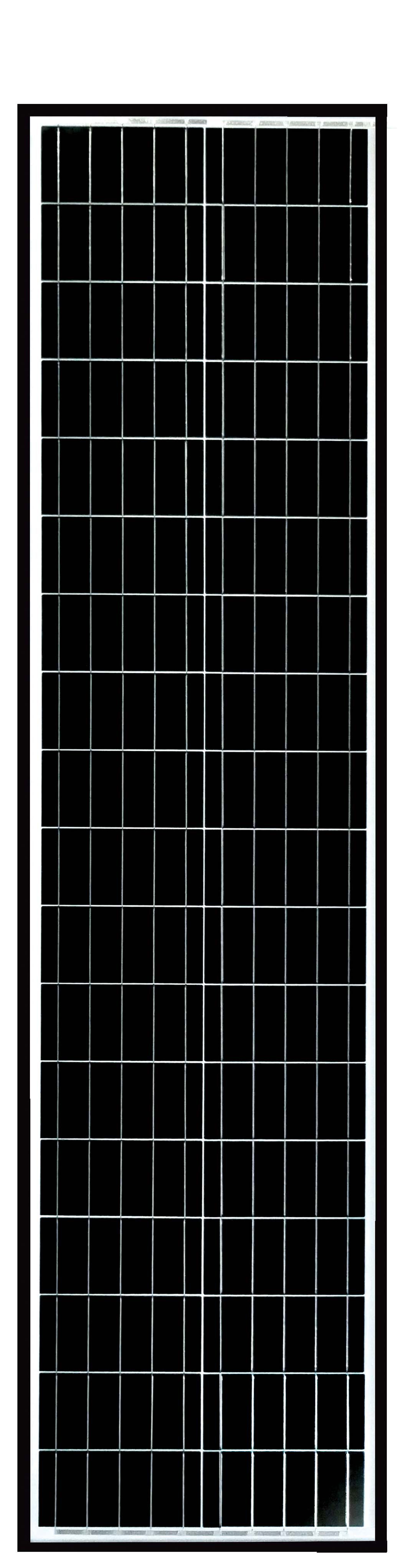 Solara Solarmodul DCsolar EcoLux HV-Serie 100Wp 1410x400, 100 W, salzwasserresistent