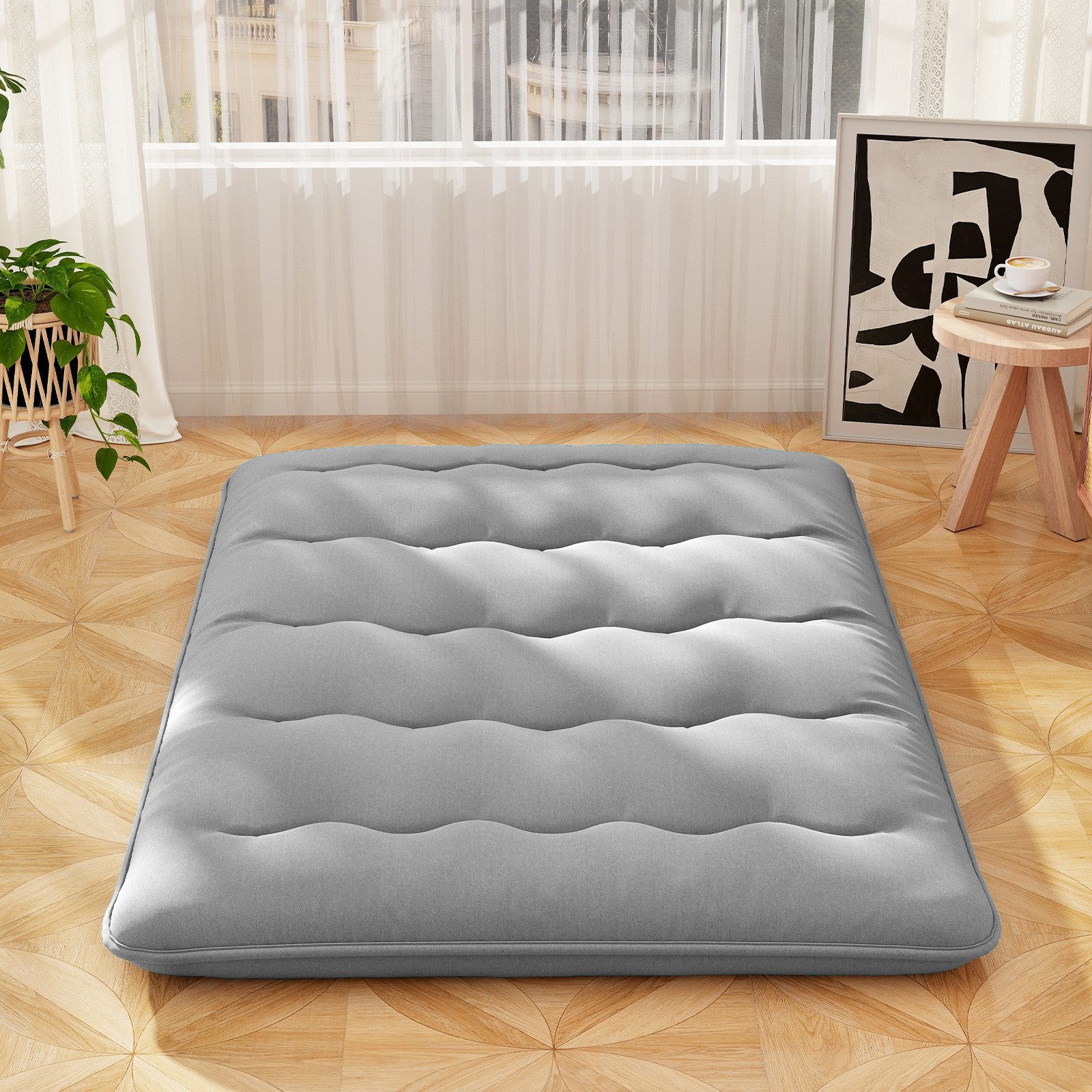 Futonmatratze, COSTWAY, 10 cm hoch, Tatami-Matratze, günstig online kaufen