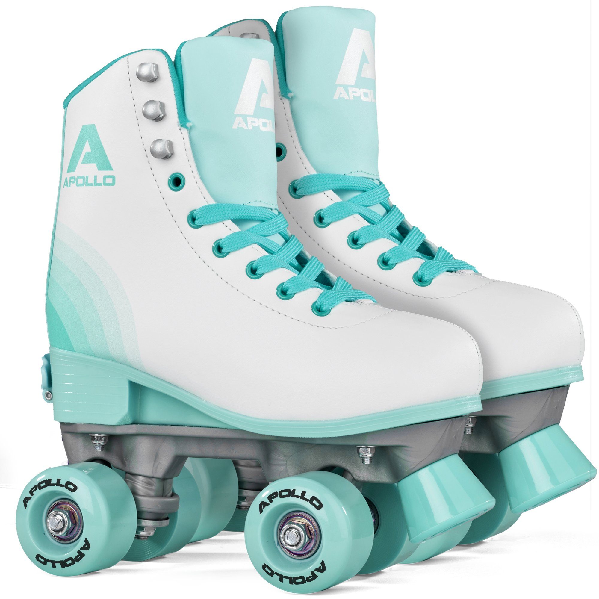 Apollo Rollschuhe Retro Discoroller, verstellbare Disco Roller Skates, größenverstellbar Rollerskates, Retro Design