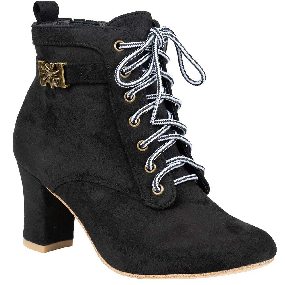 Hirschkogel Stiefelette Channa Damen schwarz Stiefelette