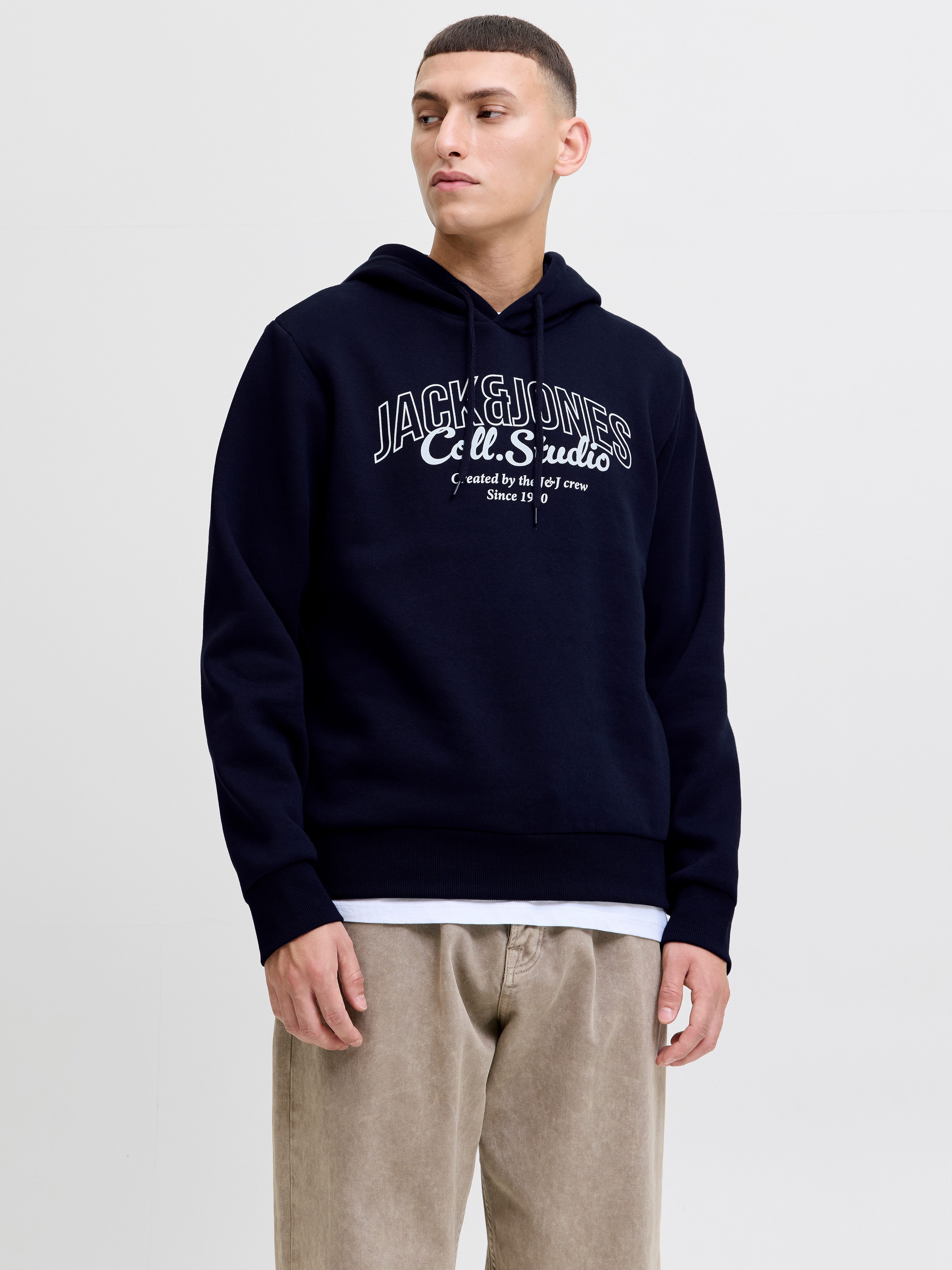 Jack & Jones Kapuzensweatshirt JJMAKOTO SWEAT HOOD günstig online kaufen
