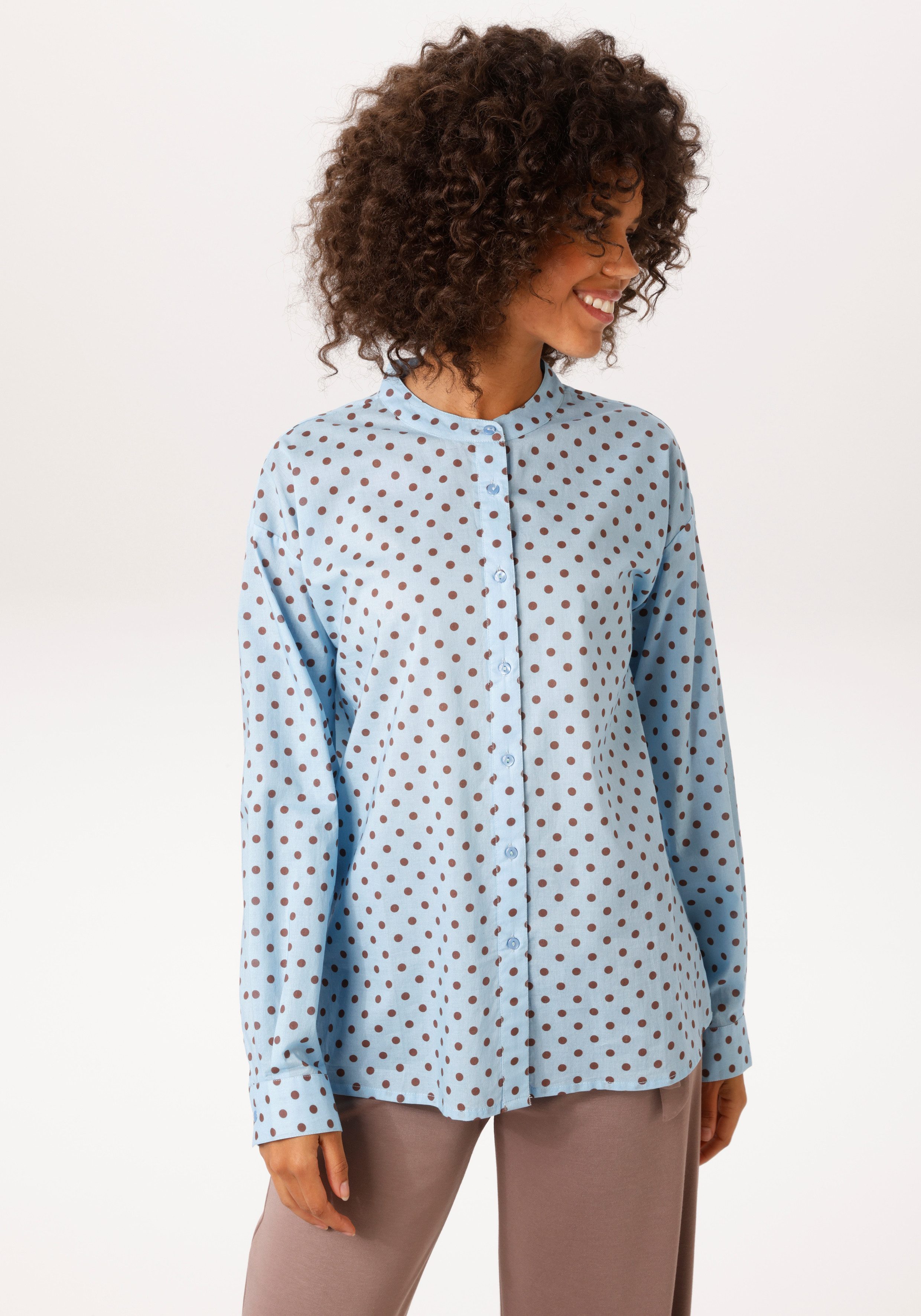 Aniston CASUAL Langarmbluse allover mit kleinen Punkten bedruckt - NEUE KOLLEKTION. € 39,99, (€ 39,99 pro 1 Stk).