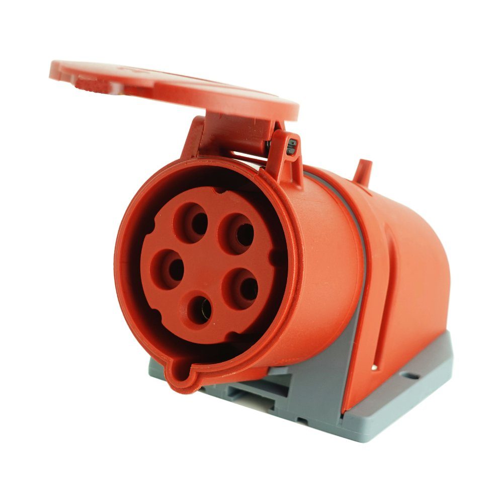 TP Electric Aufputz-Steckdose CEE Wandsteckdose Aufputz 5P 32A IP44 400V, 1-St.