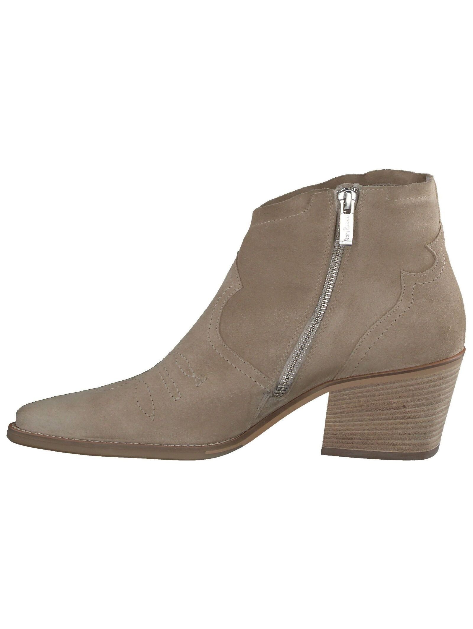 Paul Green Paul Green Stiefelette Veloursleder Bikerboots