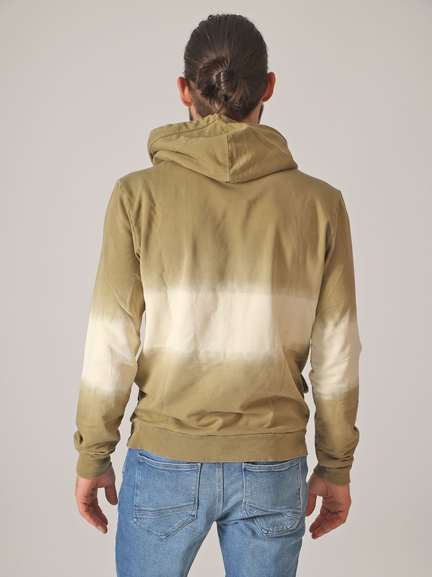 Sweatshirt Denim Miracle Dye Olive of Dip