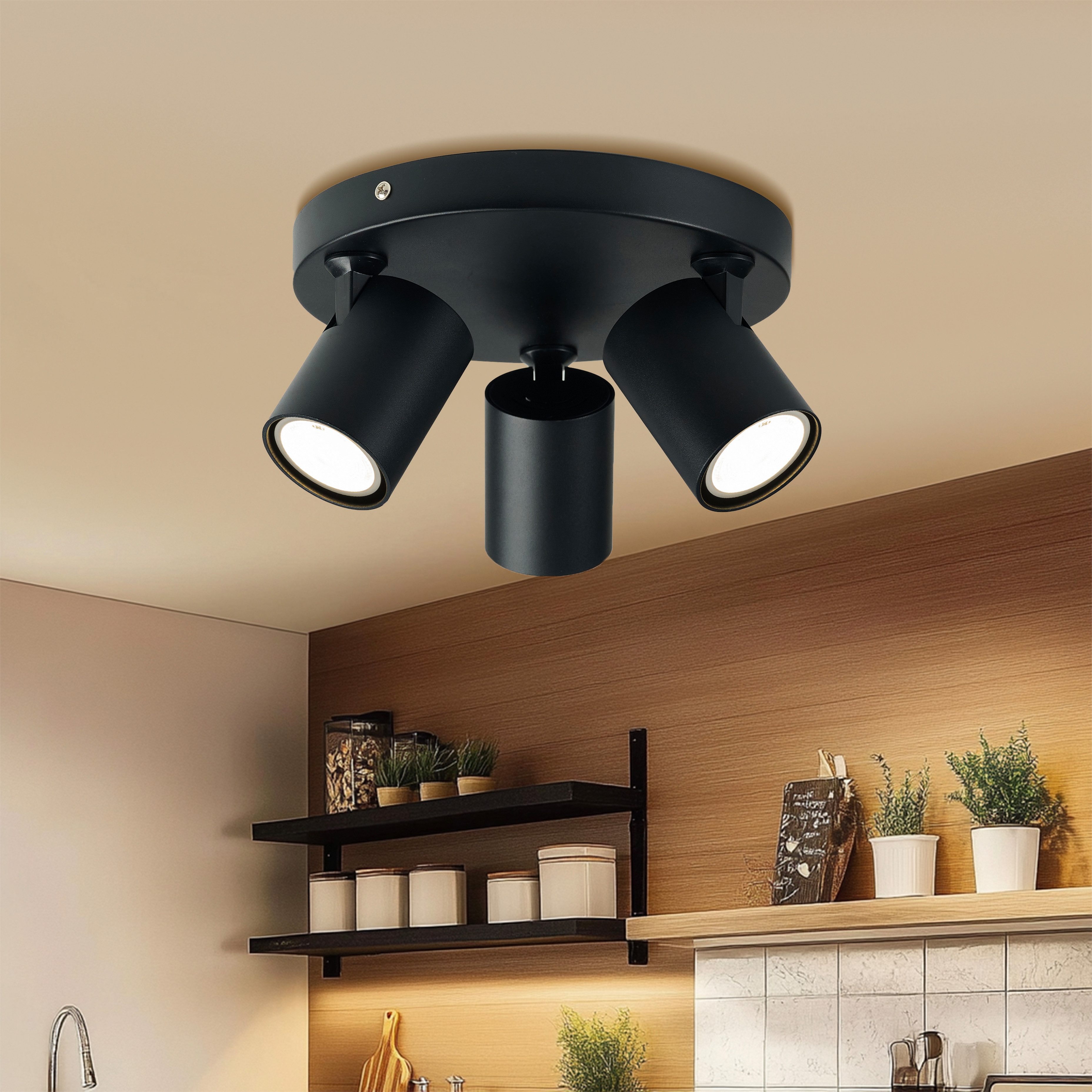 Zedelmaier Deckenstrahler Deckenspots Deckenleuchte max.7W, GU10, für Wohnz günstig online kaufen