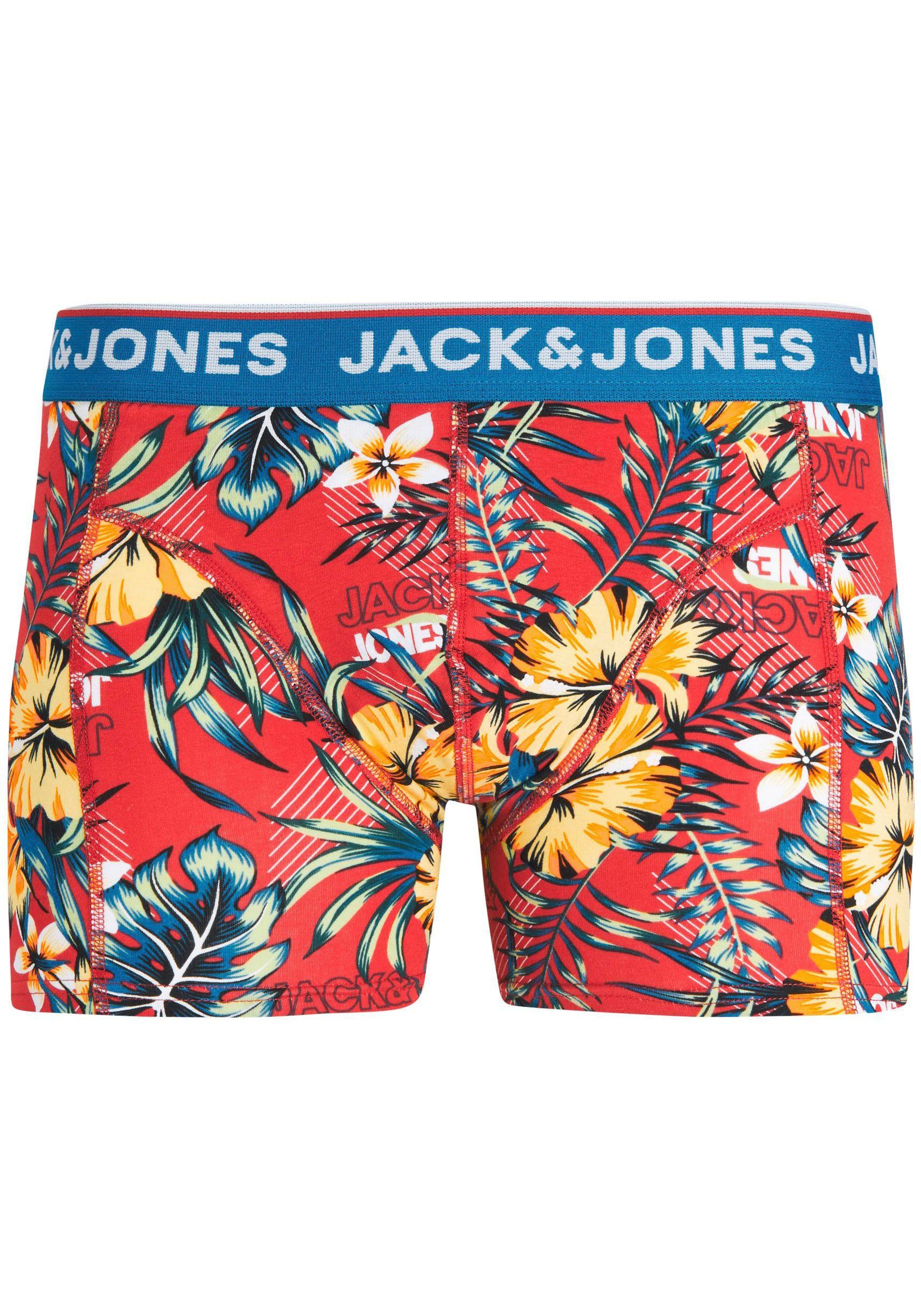 PACK & Jack NOOS Jones Junior TRUNKS JNR Boxershorts 3 (Packung, JACAZORES 3-St)