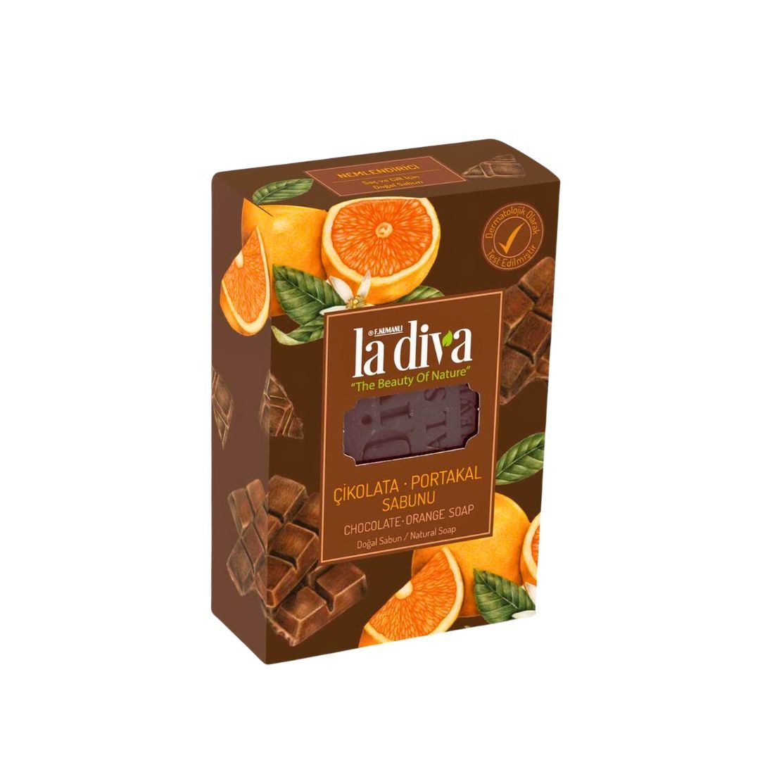Handseife Schokolade & Orange Duftseife 100 g, 1-tlg., Intensiv schäumende Reinigungsseife
