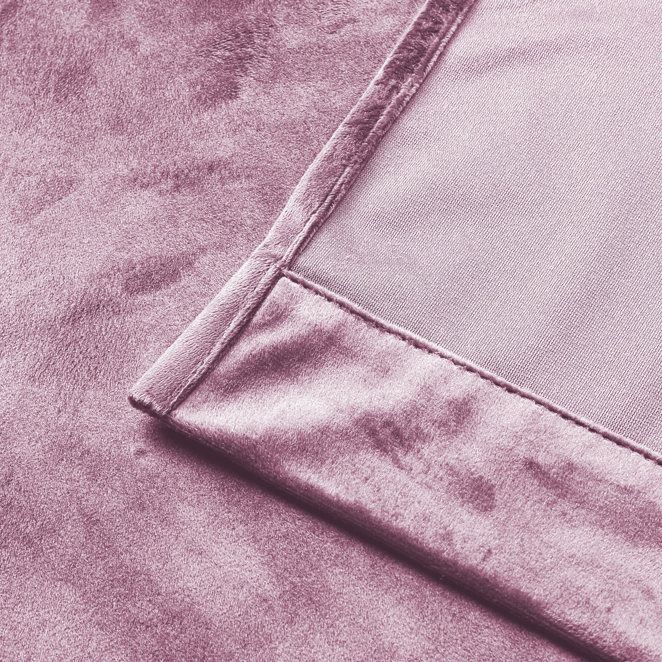 Stoffschmiede Gardine, Velour, Verdunkler, Kräuselband, verdunkelnd