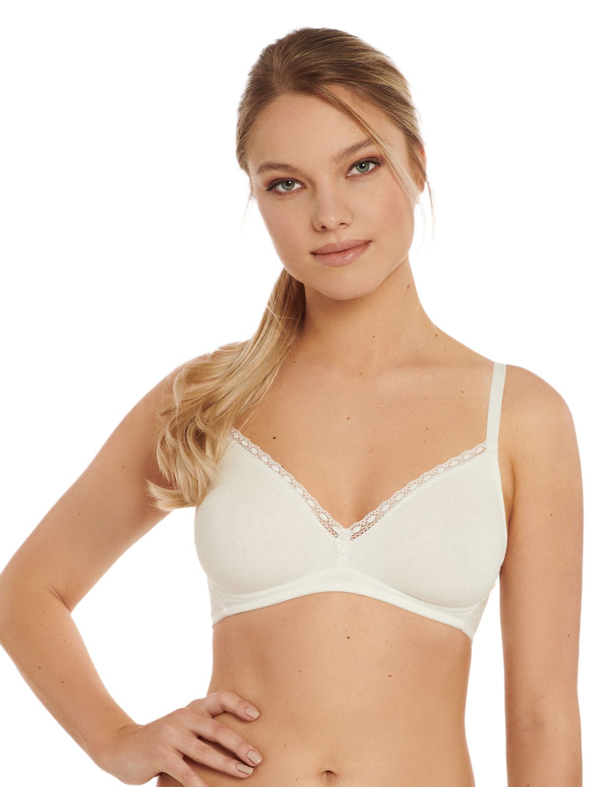Lisca Soft-BH Soft BH Ines (Stück, 1-tlg) Soft-Cups, mit Baumwolle, Uni, Basic