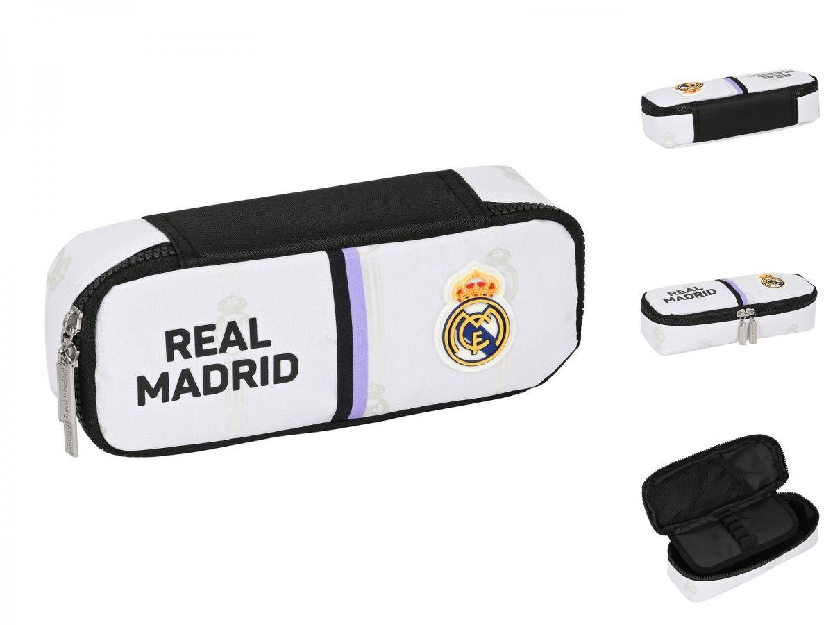Federtasche Schulmäppchen 8 Real CF Madrid Schwarz x Weiß Real x 5 cm 22 Madrid
