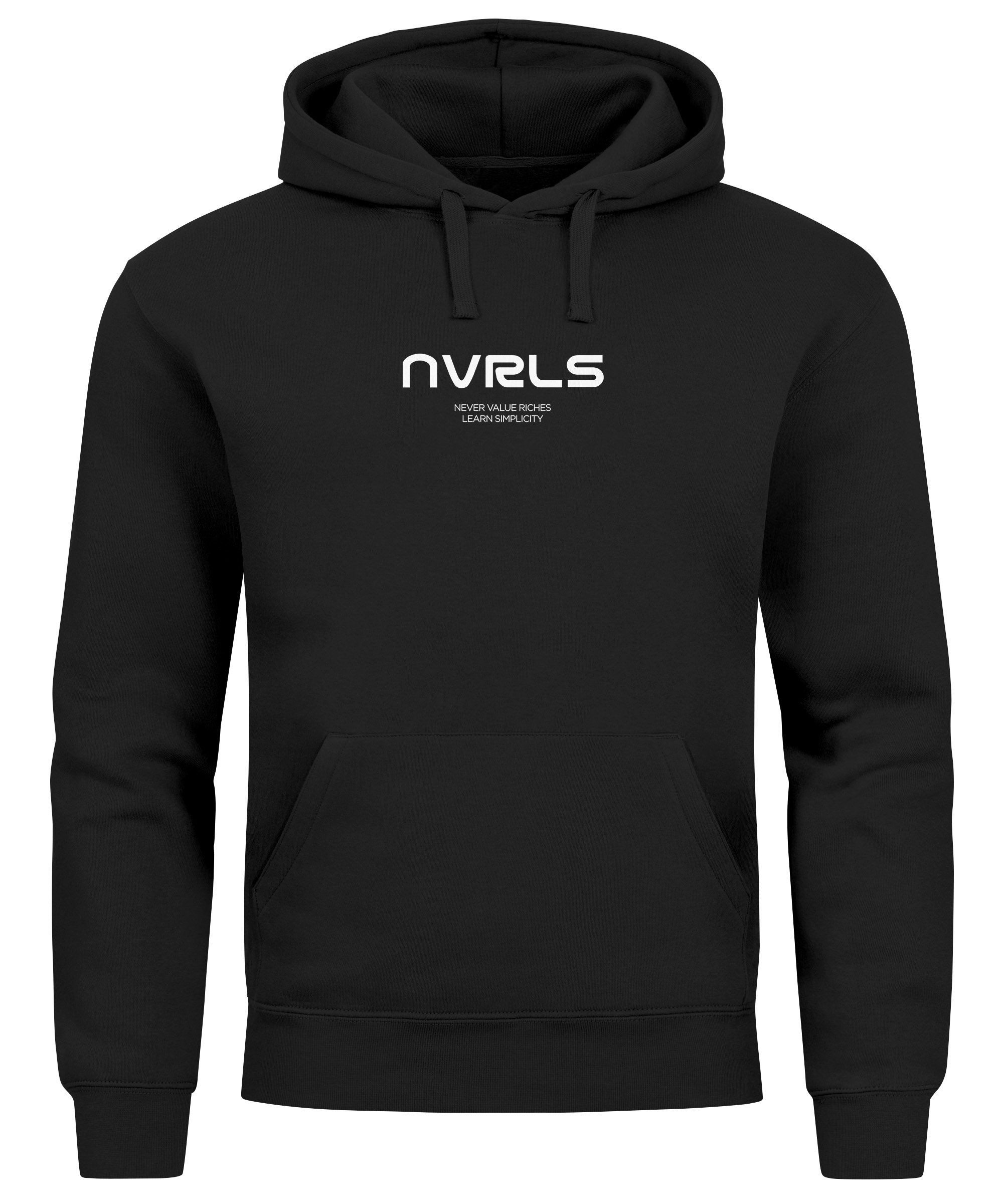 Hoodie Hoodie Herren Print Spruch Logo Aufdruck Kapuzen-Pullover Männer