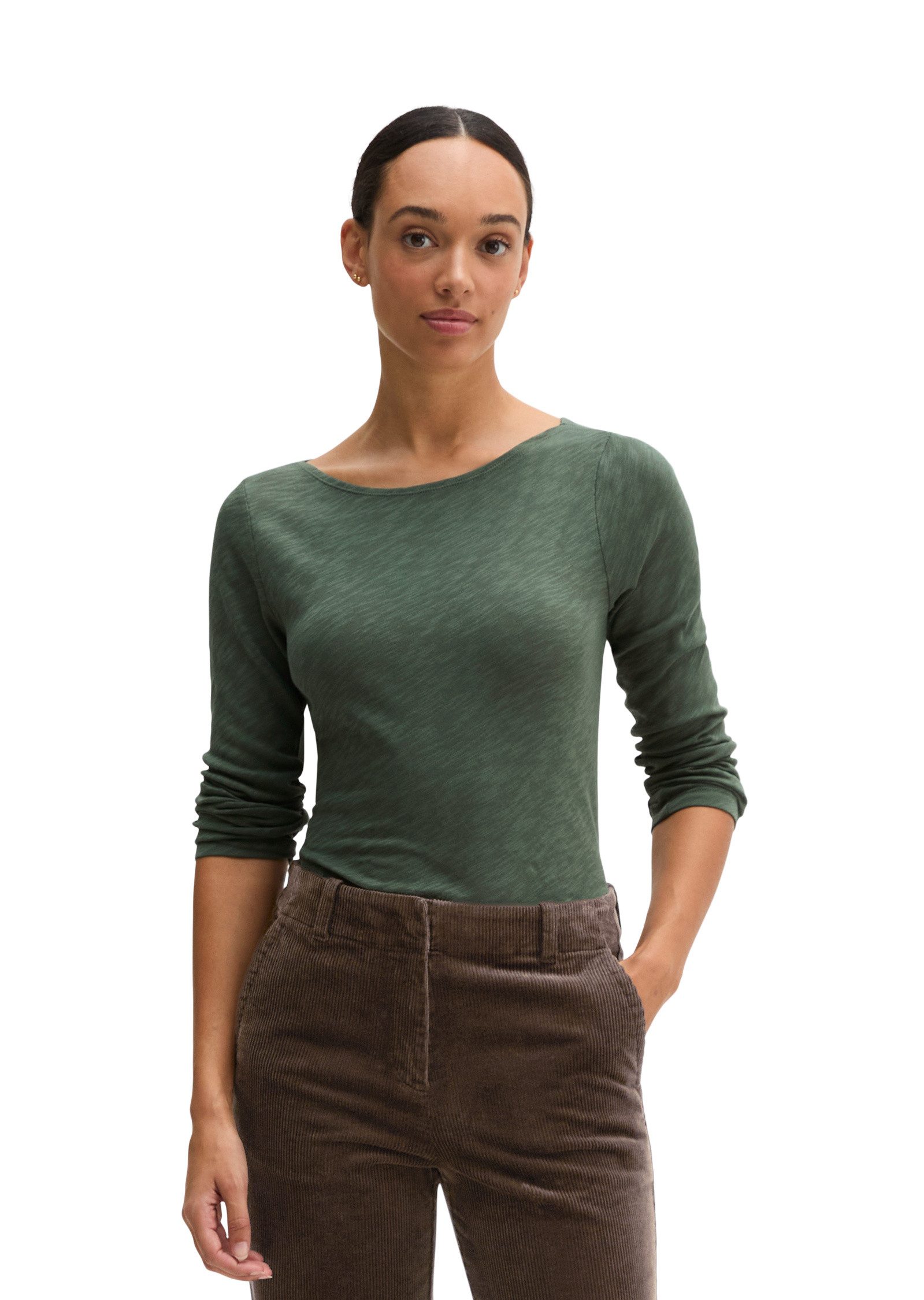 Marc O'Polo Langarmshirt aus Organic Cotton-Qualität