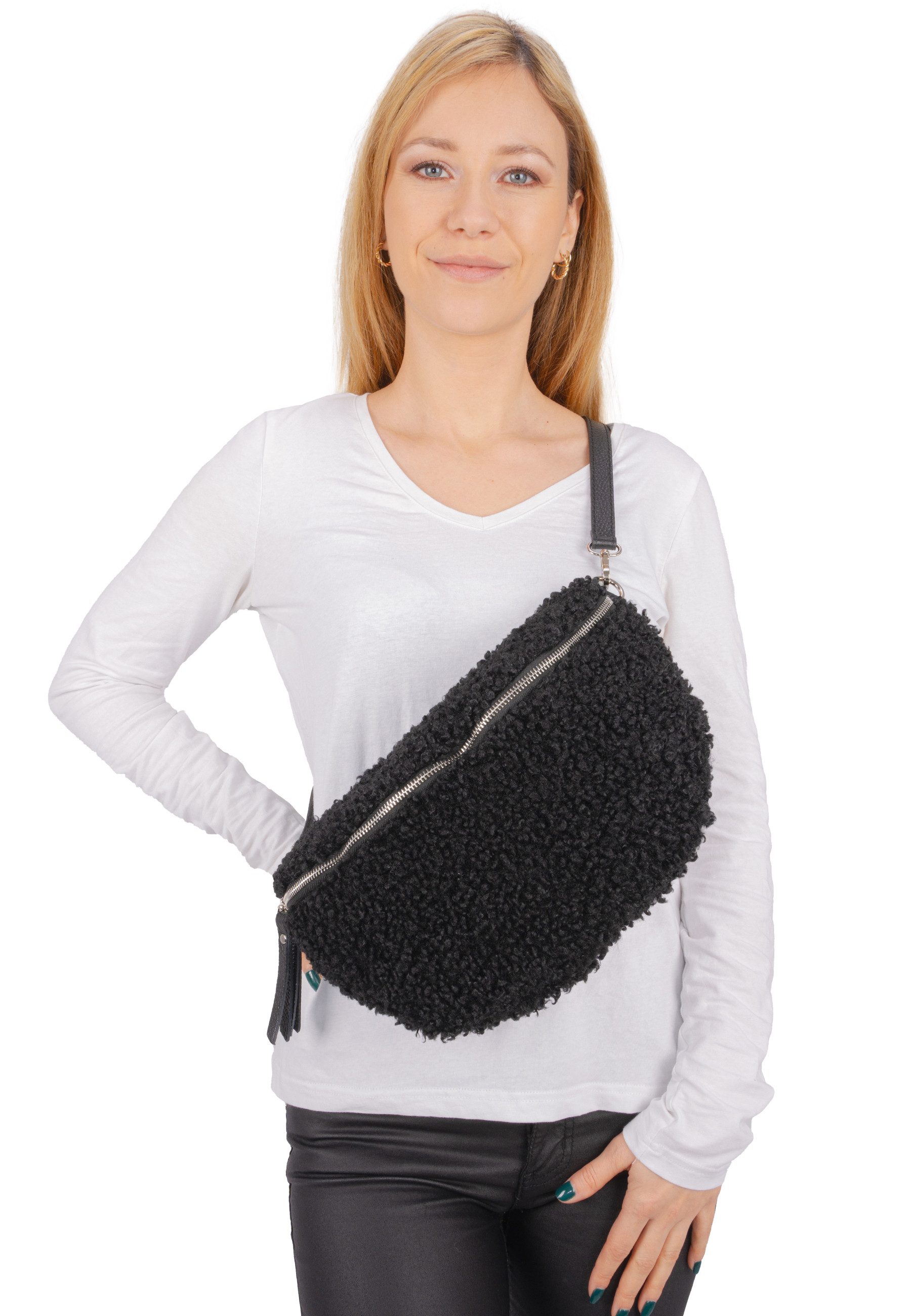 Seasons of April Umhängetasche FLUFFY SIZE L, Damen Crossbag Schultertasche günstig online kaufen