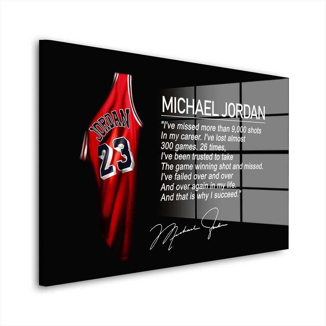 Acrylglasbild Basketball Motivation Acrylglas Wandbild Bild Wanddeko Wohnzimmer XL