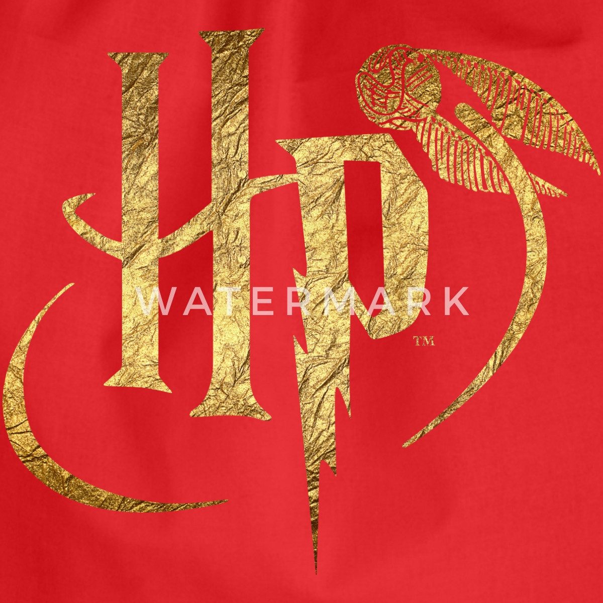 Spreadshirt Turnbeutel Harry Potter HP Logo Turnbeutel (1-tlg)