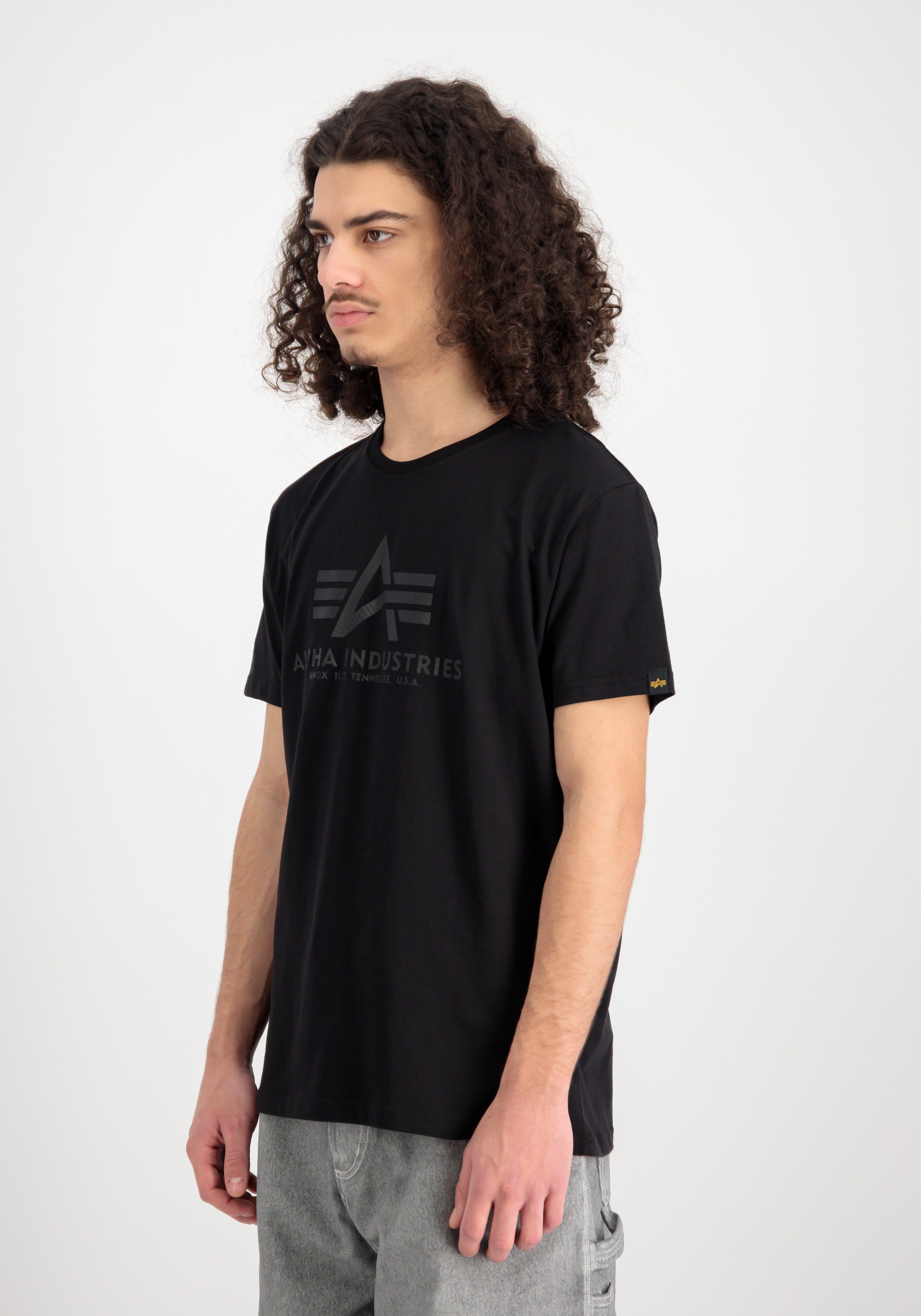 Alpha Industries Rundhalsshirt Basic T Carbon günstig online kaufen
