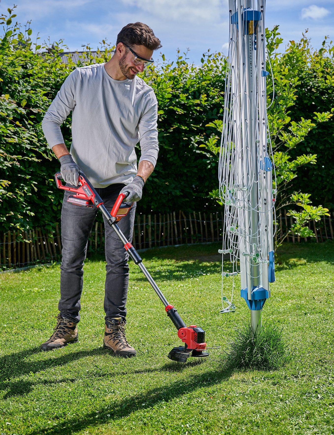Einhell Akku-Rasentrimmer ""GE-CT 18/25 Li-Solo"" ohne Akku, ohne Ladegerät günstig online kaufen