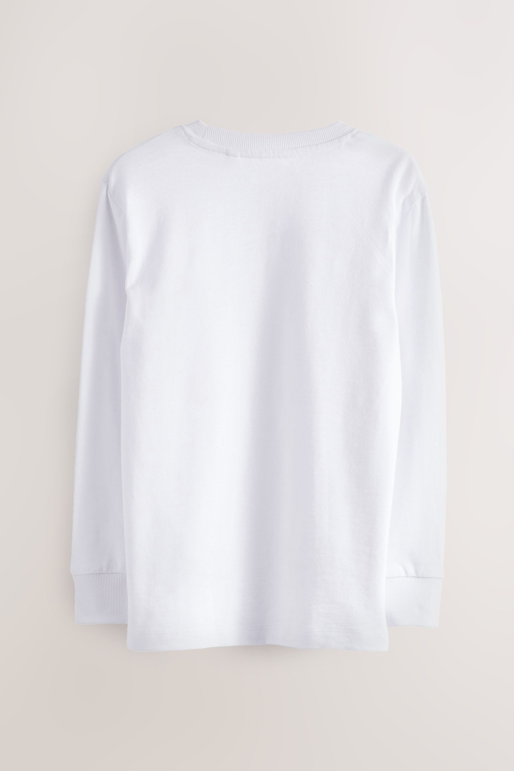 Next Langarmshirt 4 x Langarmshirts mit Hirschstickerei (4-tlg) – Bild 2 von 3