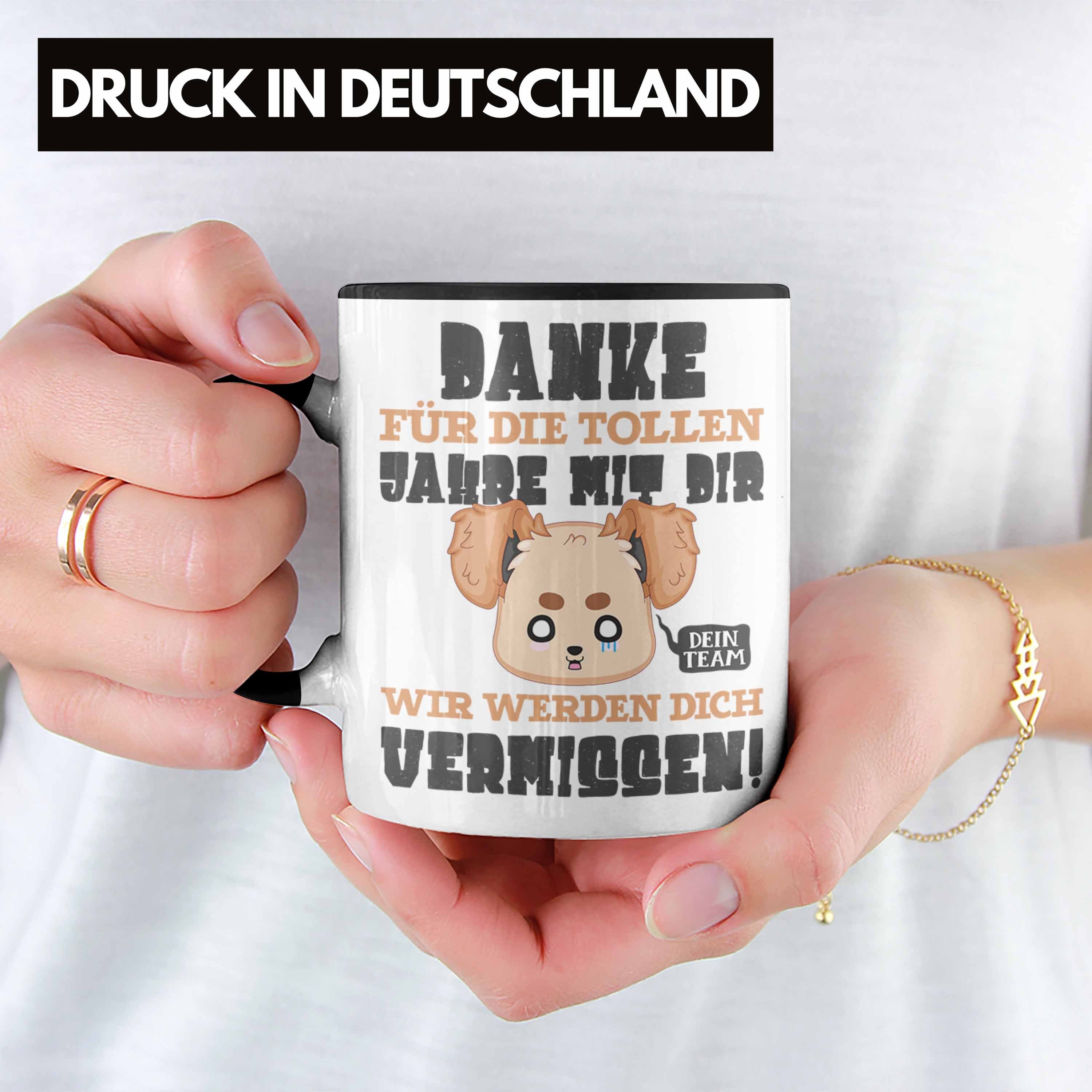 Danke Geschenkidee Neuer - Geschenk Für Kollegin Tasse Die Kollege Rente Tollen Job Trendation Renteneintritt Jahre Schwarz Abschied Tasse Trendation Jobwechsel